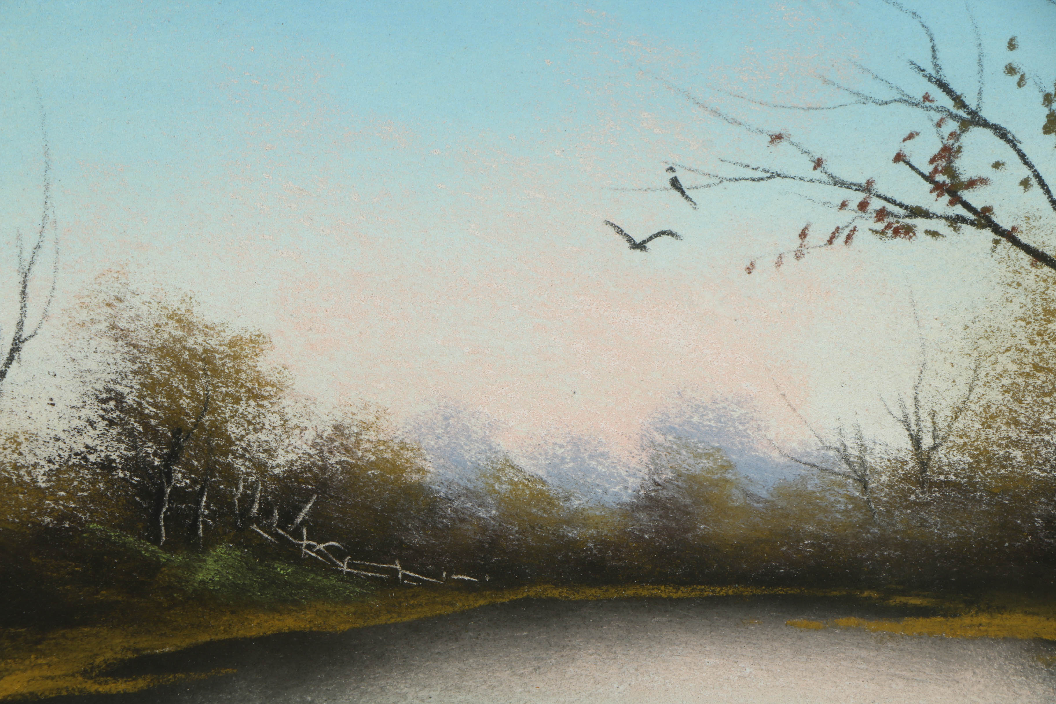 Catherine Maude Nichols Pastel Drawings of Landscapes