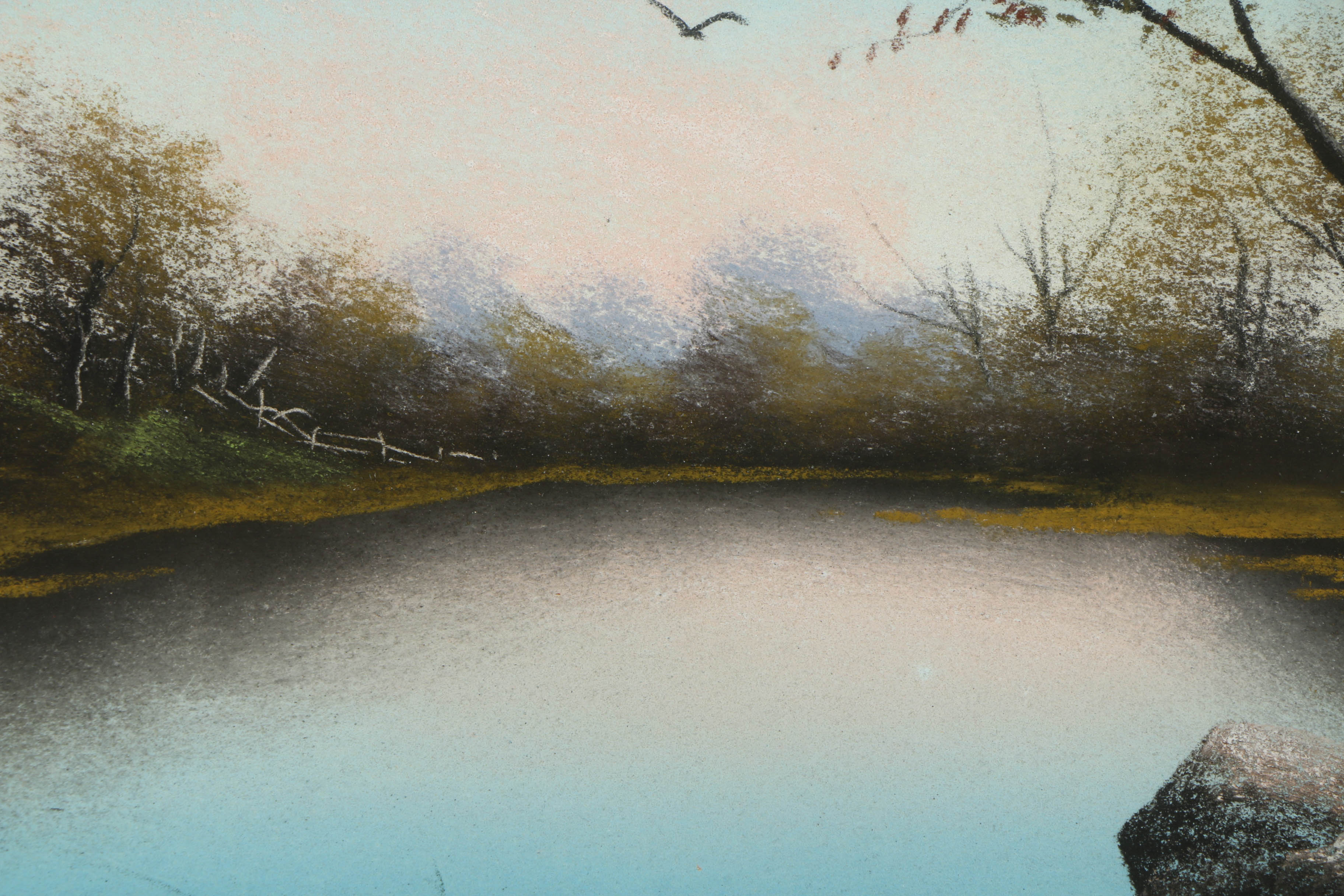 Catherine Maude Nichols Pastel Drawings of Landscapes