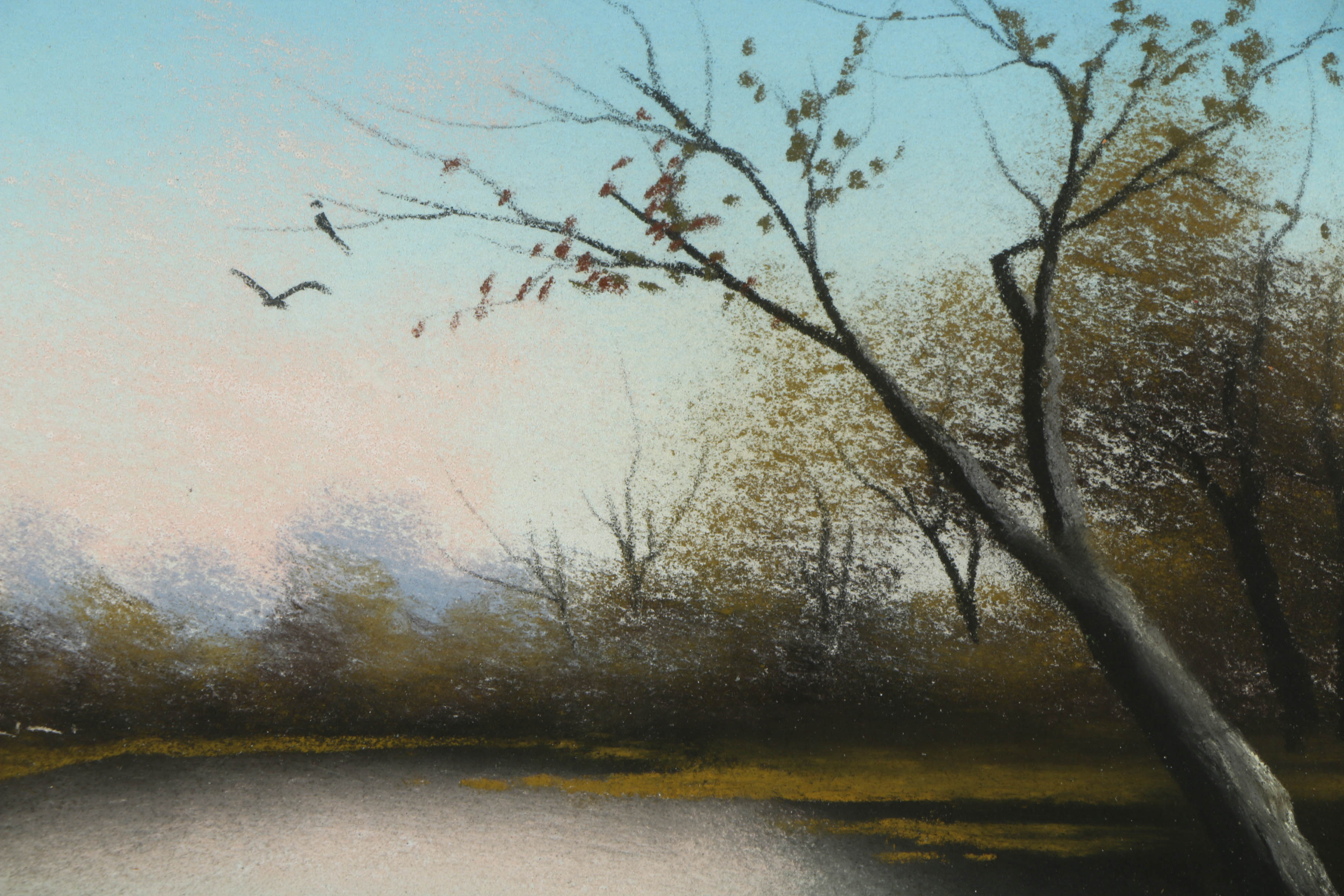 Catherine Maude Nichols Pastel Drawings of Landscapes