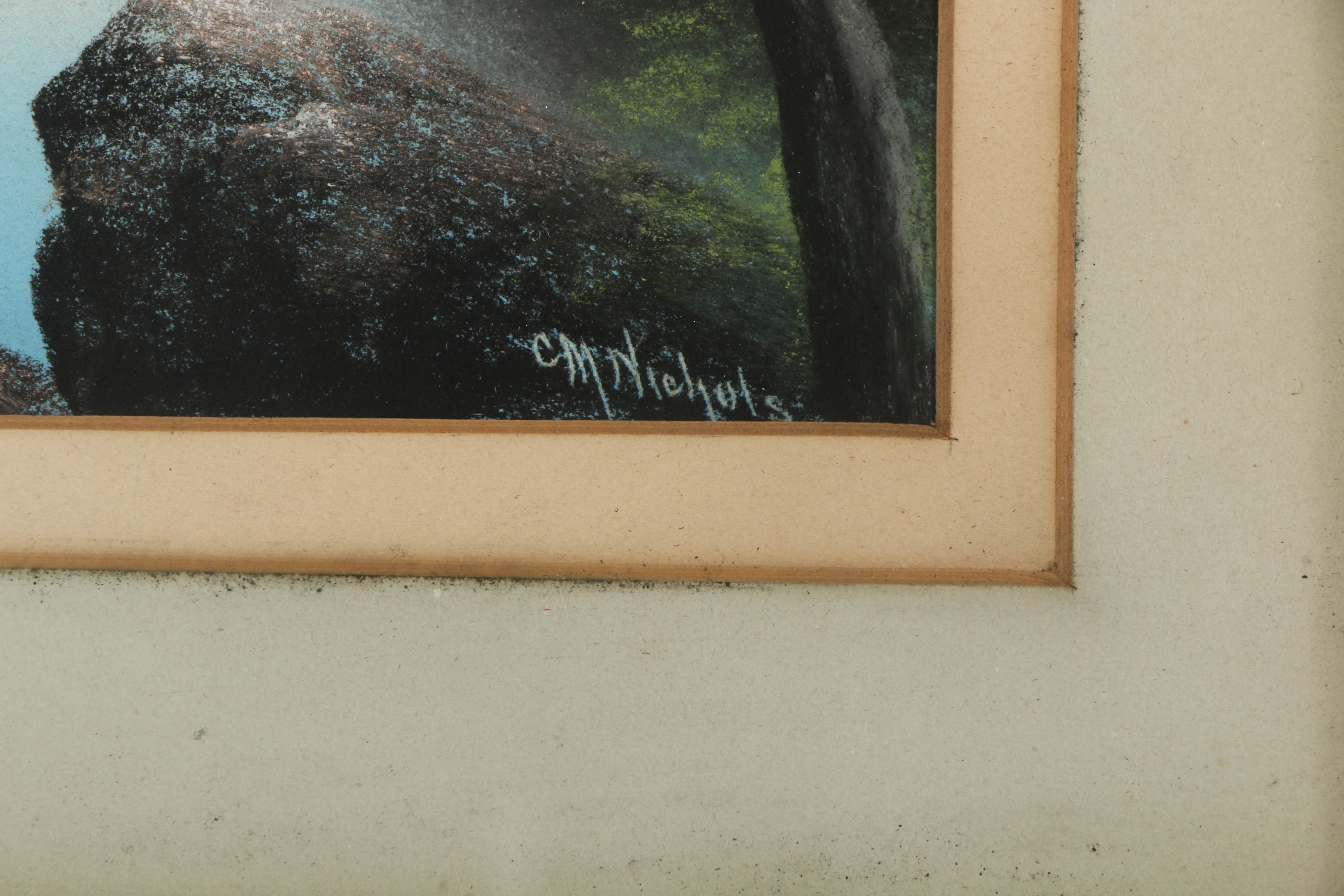 Catherine Maude Nichols Pastel Drawings of Landscapes