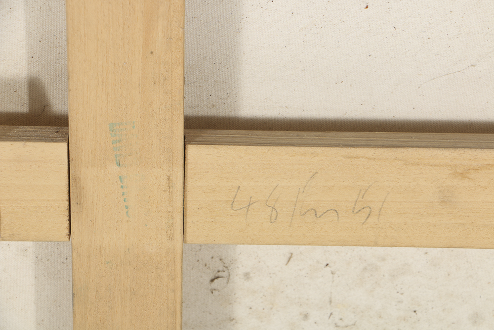 Lucy Baker Acrylic Painting on Canvas "Human Being #12" Zulu Series