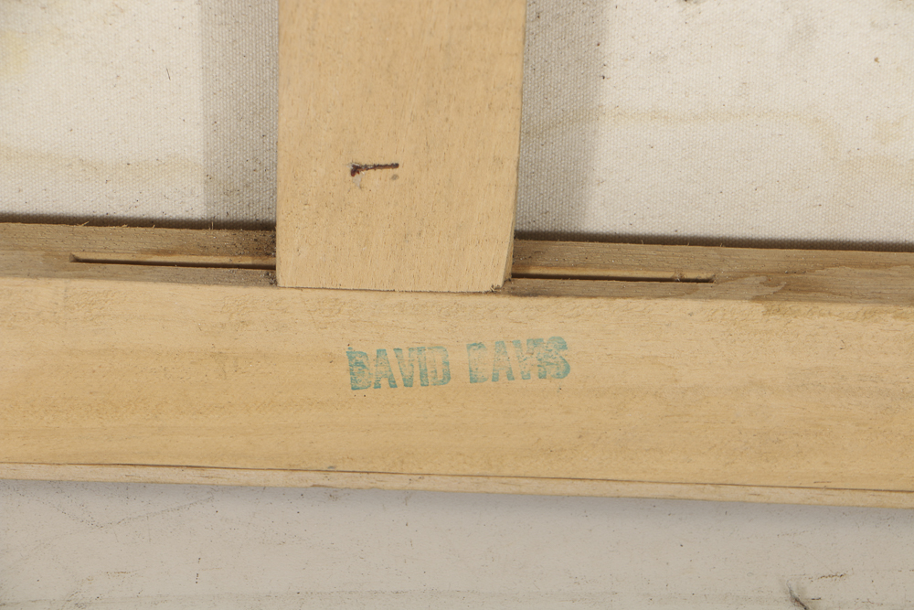 Lucy Baker Acrylic Painting on Canvas "Human Being #12" Zulu Series