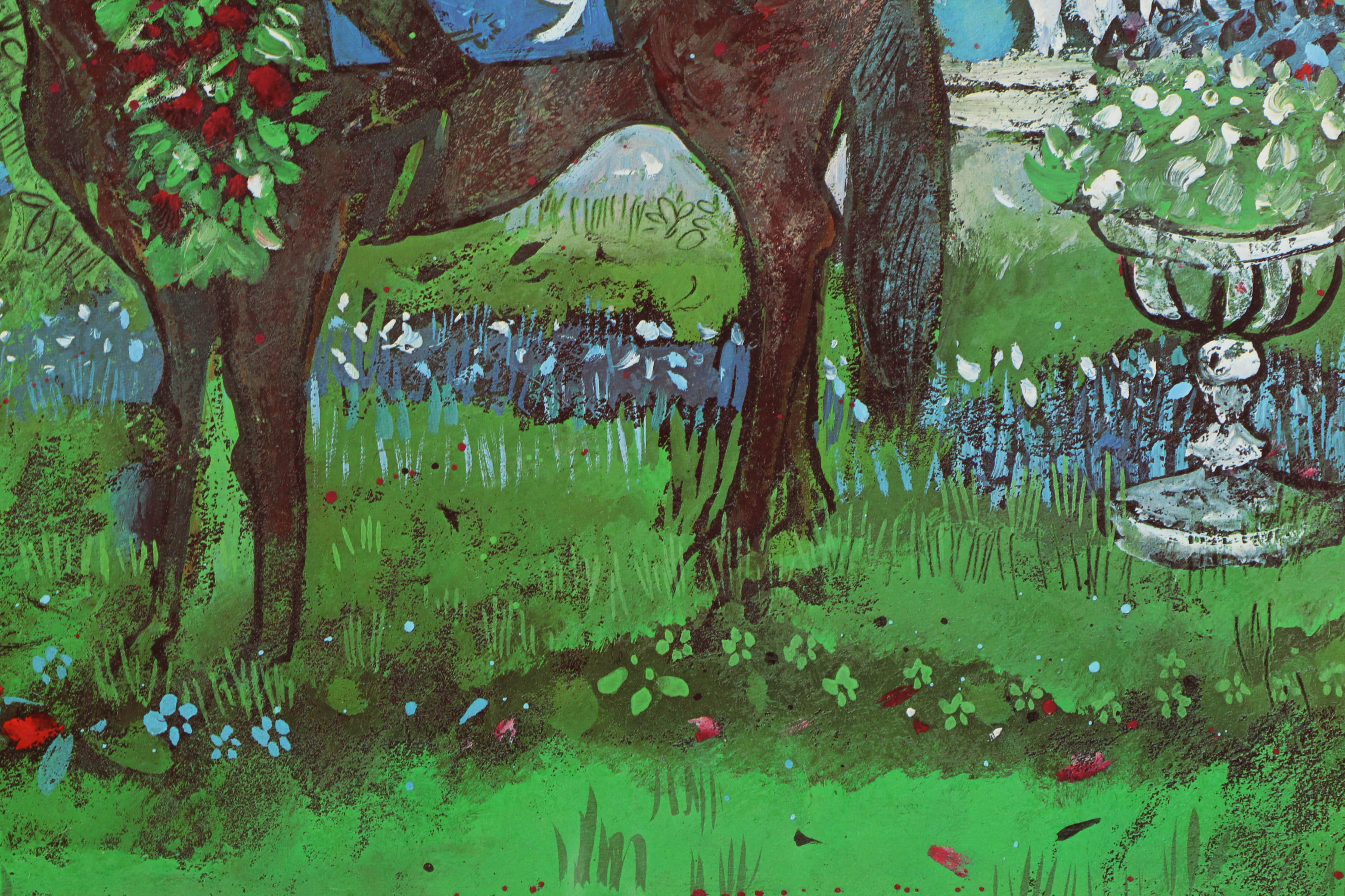 Henry Faulkner Limited Edition Offset Lithograph After "In the Winner's Circle"