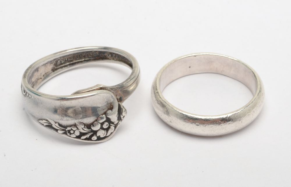 Thai Sterling Silver Bracelet and Other Sterling Jewelry