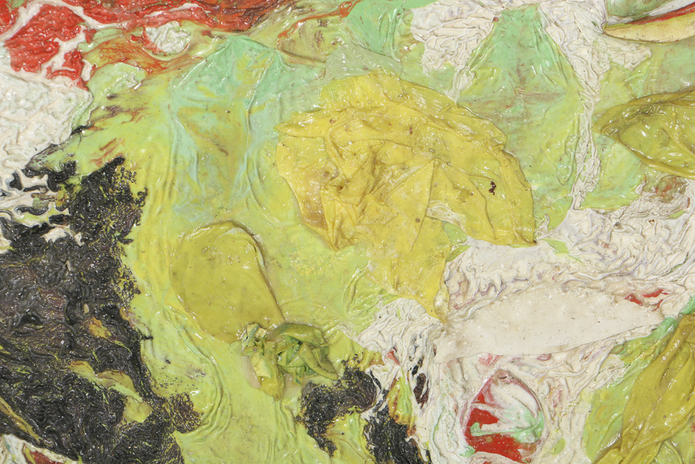 Graham Peacock Acrylic and Mixed Media on Canvas "Lucy's Choice"