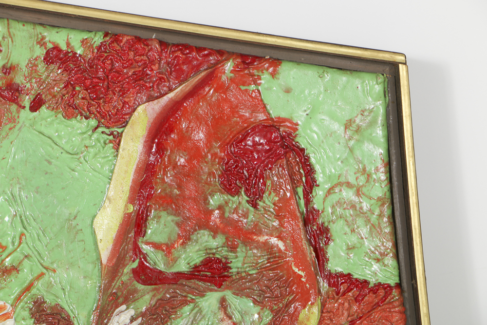 Graham Peacock Acrylic and Mixed Media on Canvas "Lucy's Choice"