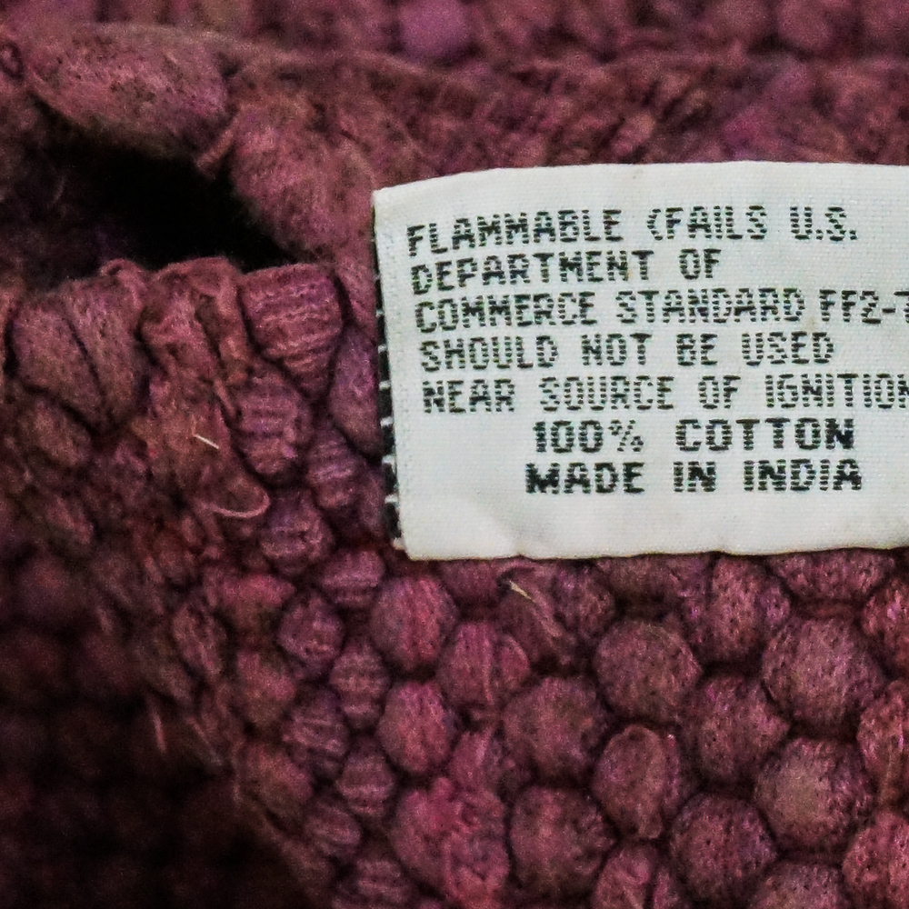 Three Cotton Indian Accent Rugs