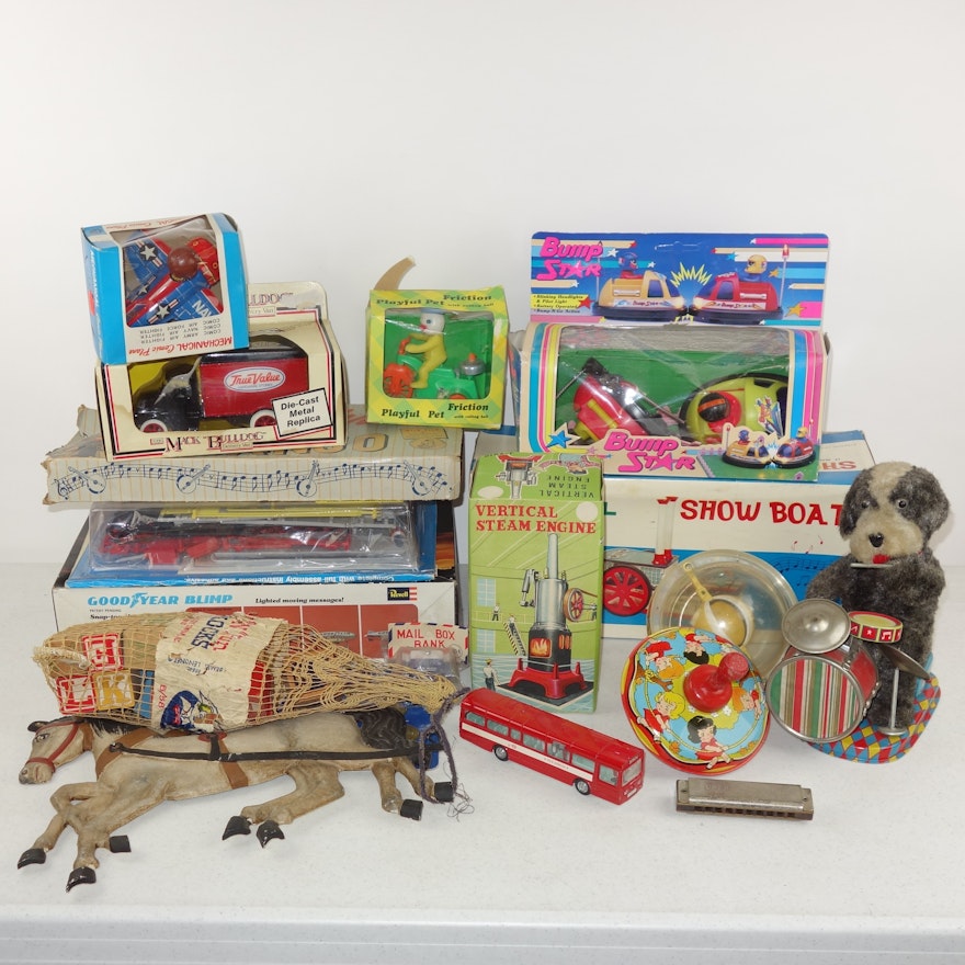 Vintage Wind-Up Toys and More