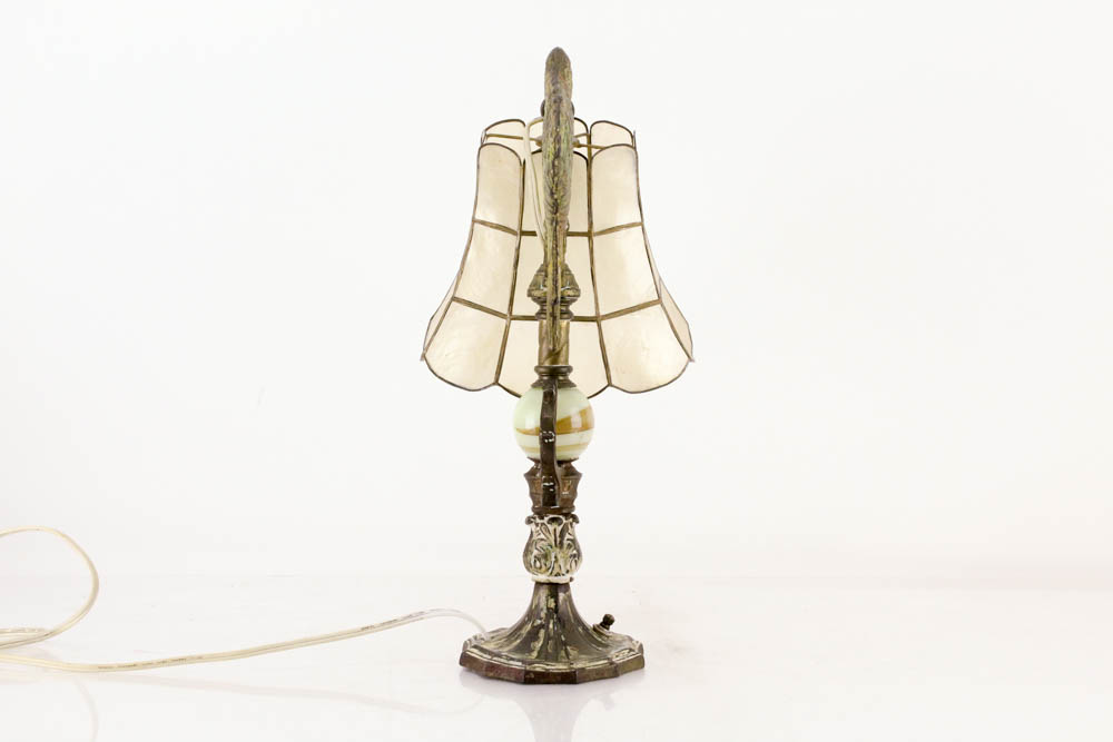 Vintage Art Deco Parrot Table Lamp