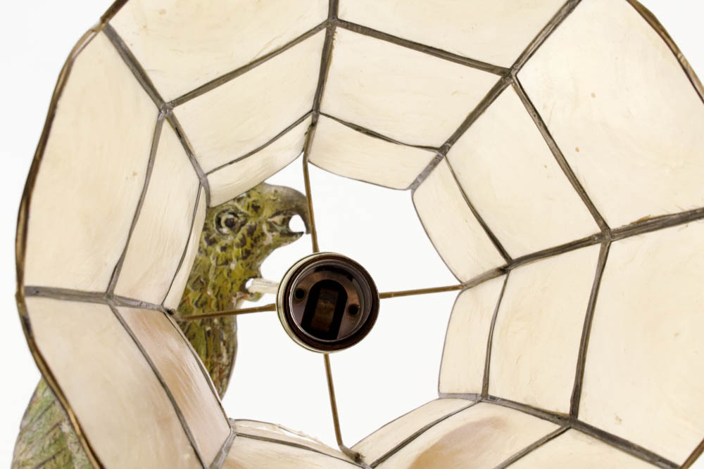 Vintage Art Deco Parrot Table Lamp