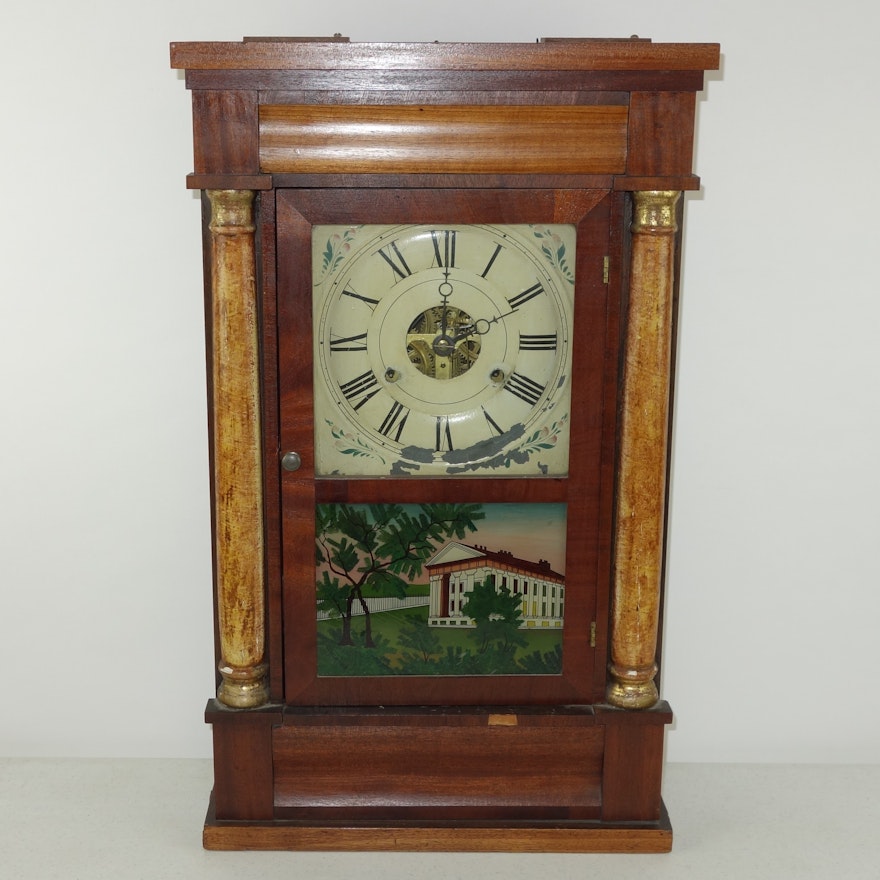 Antique American Shelf Clock