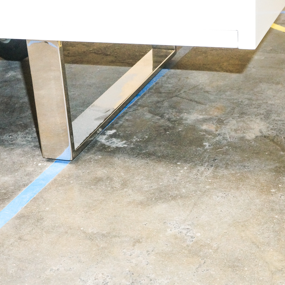 Modernist White Credenza