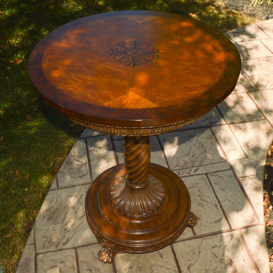 Maitland-Smith Pedestal Accent Table