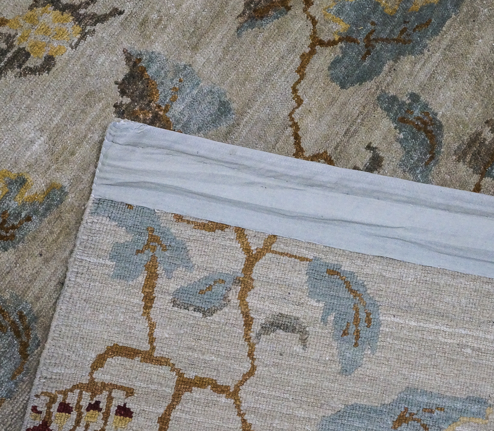 Hand-Knotted Michaelian & Kohlberg Himalayan Wool Area Rug Made in Nepal