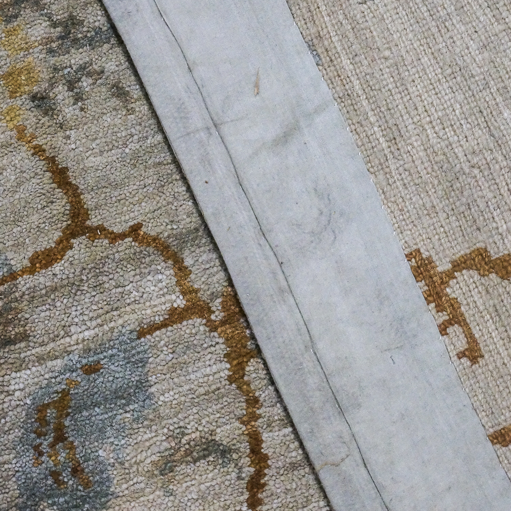 Hand-Knotted Michaelian & Kohlberg Himalayan Wool Area Rug Made in Nepal