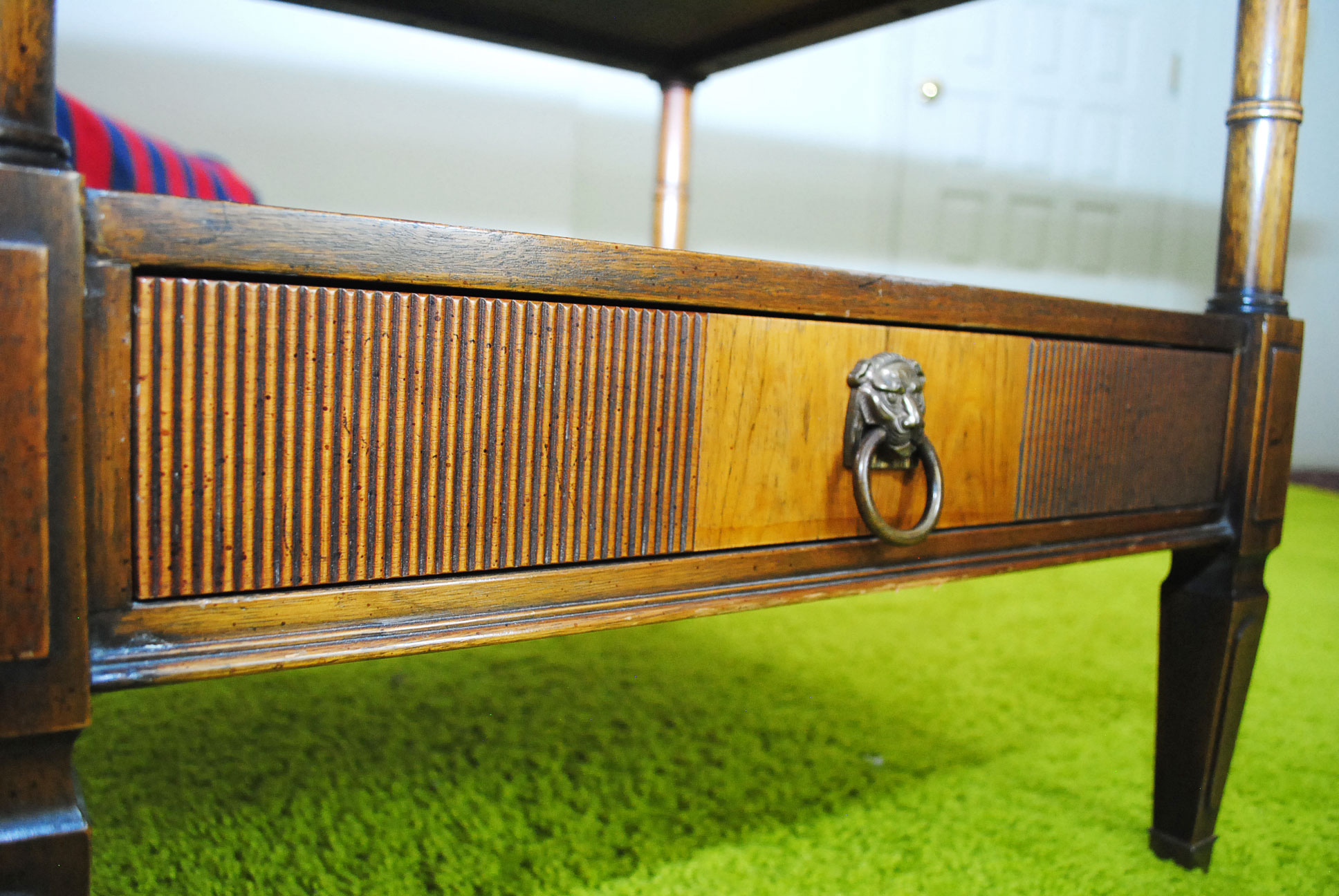 Mid-Century Walnut Side Table