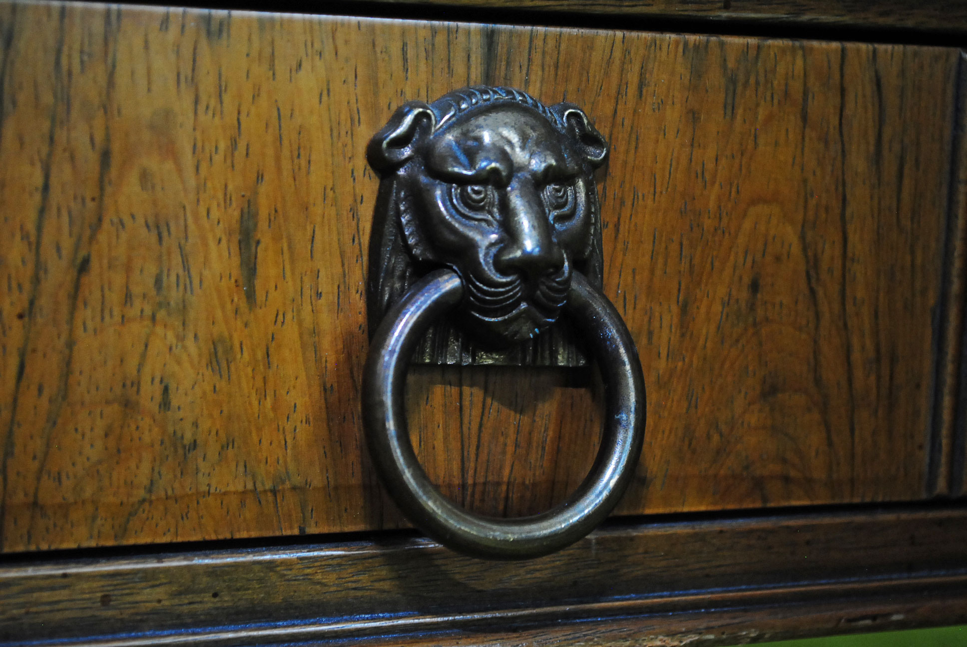 Mid-Century Walnut Side Table