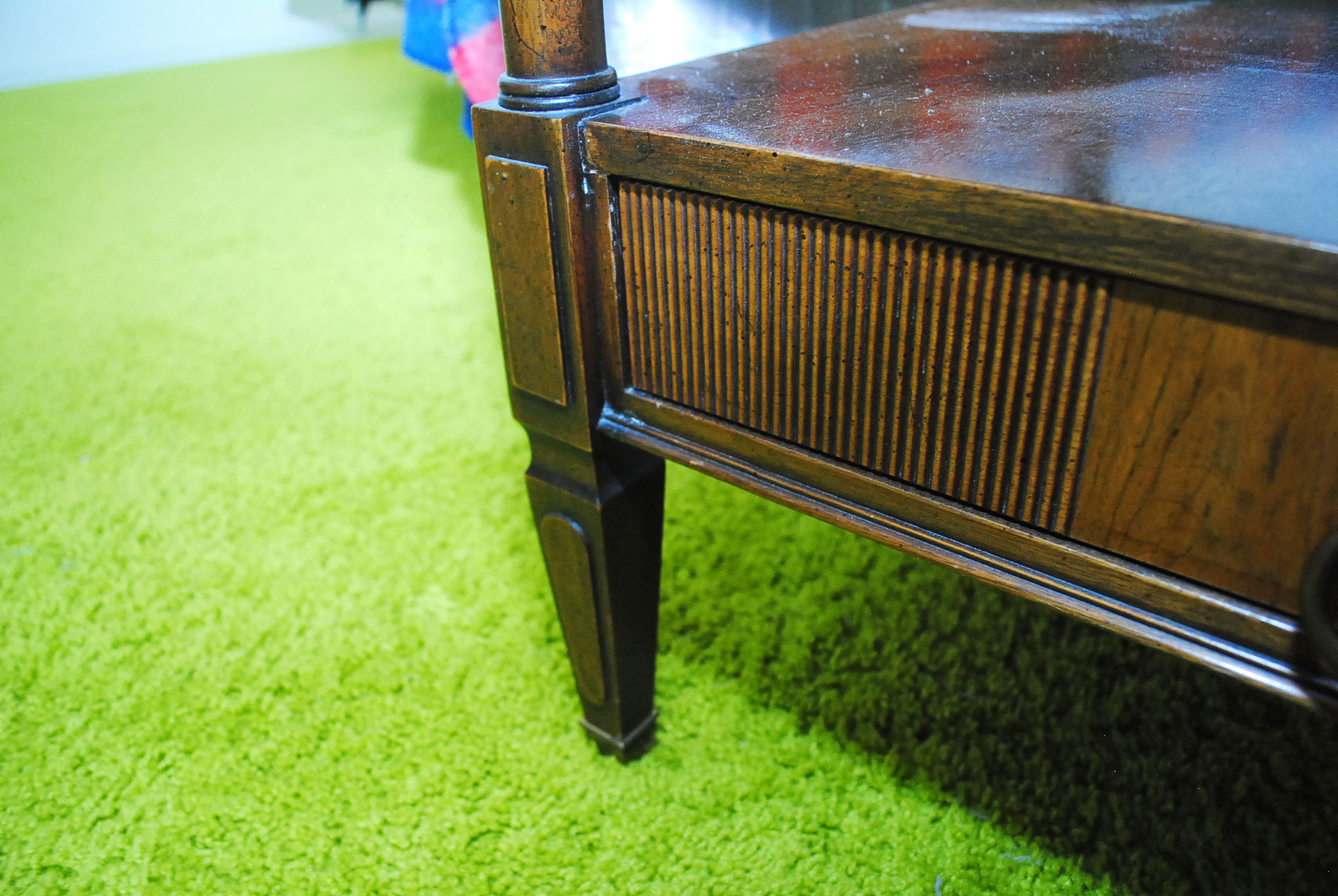 Mid-Century Walnut Side Table