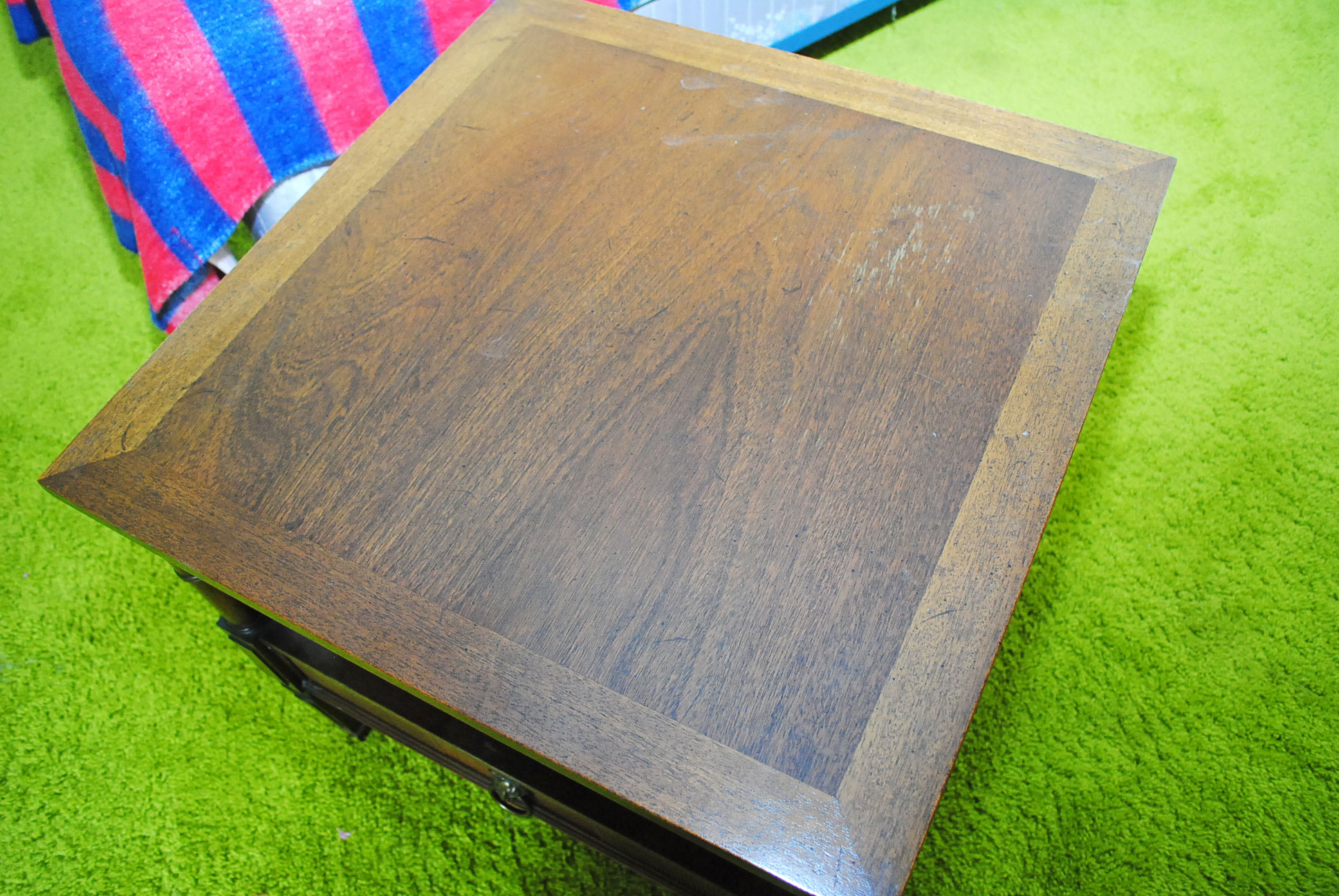 Mid-Century Walnut Side Table