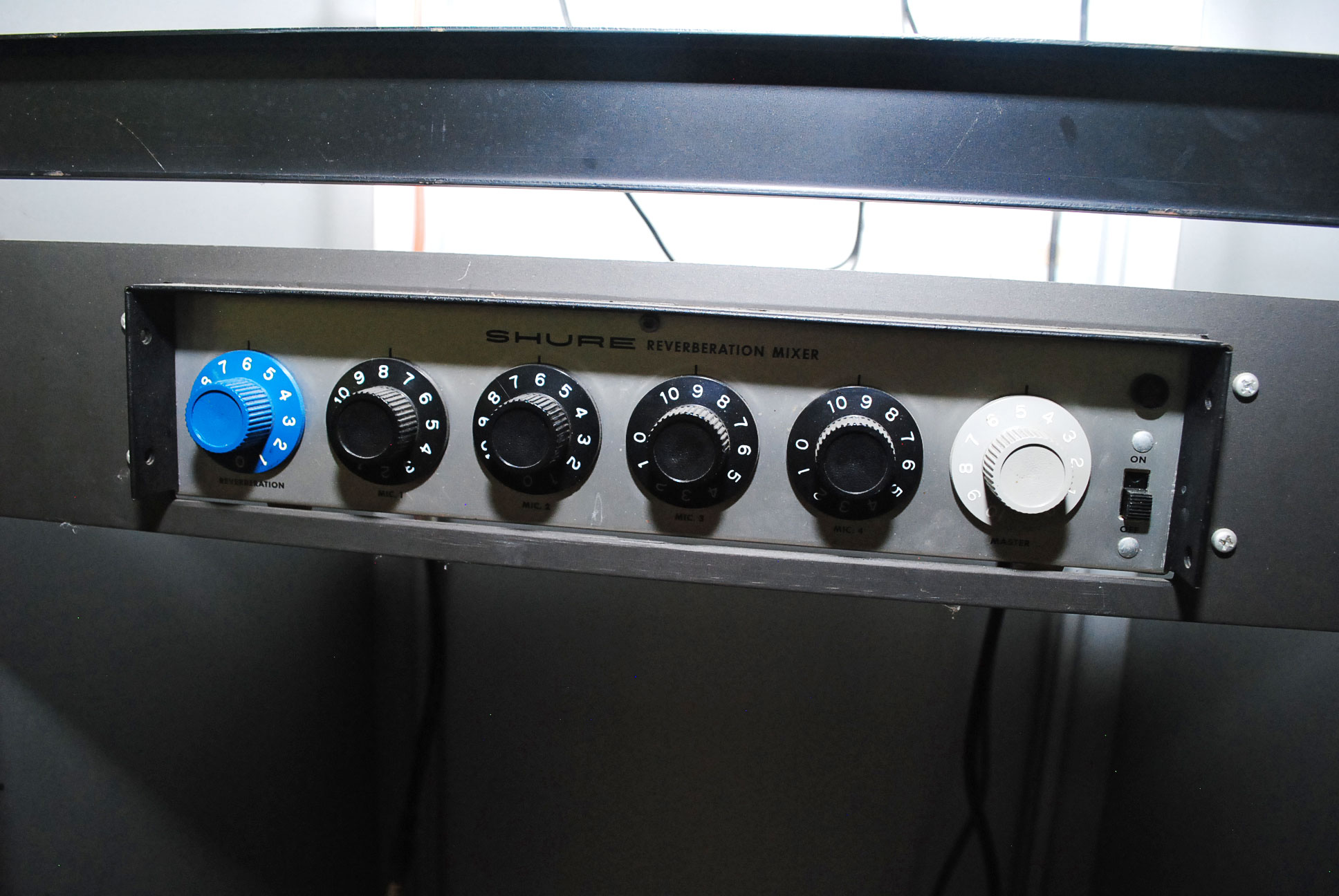 Dokorder Reel-to-Reel Tape Recorder, Shure Mixer and Component Cabinet