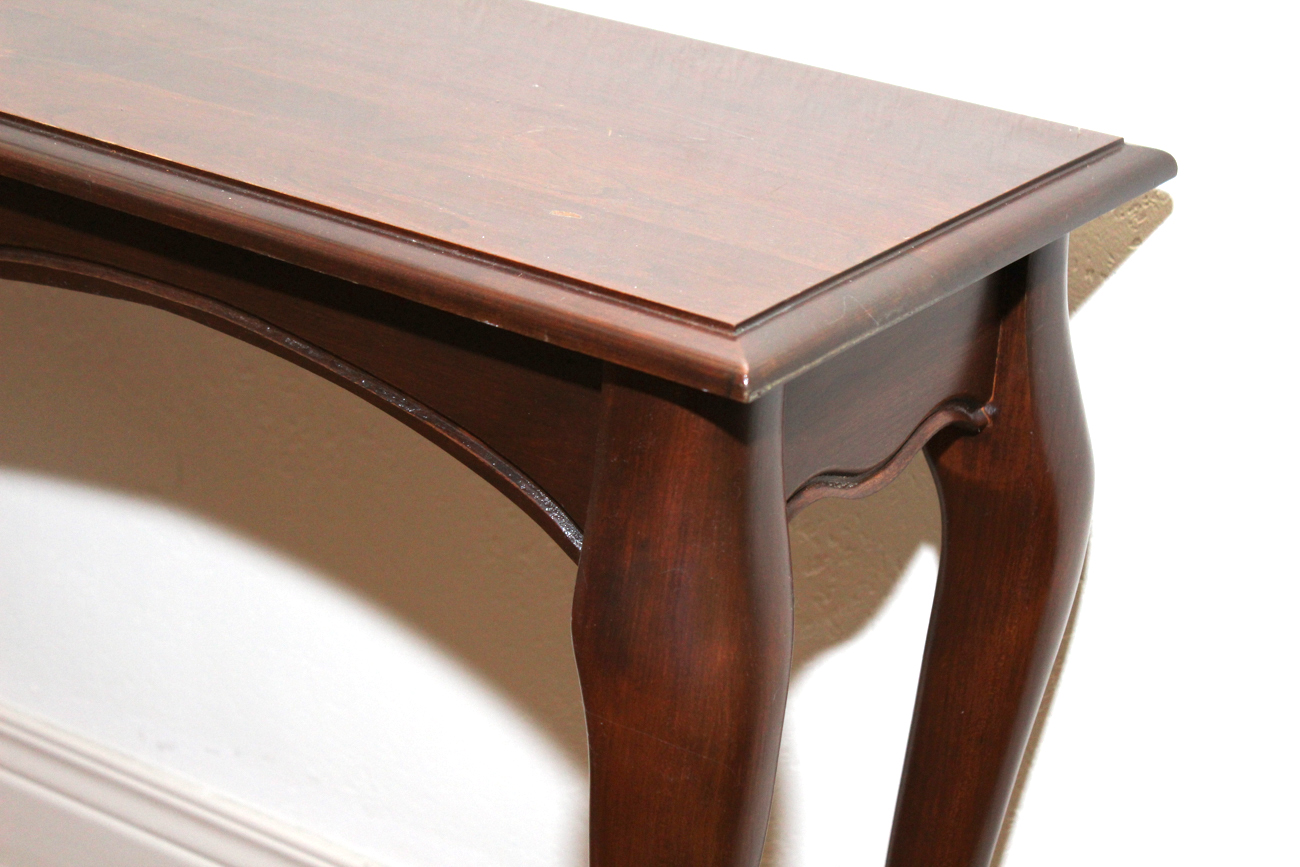 Queen Anne-Style Sofa Table