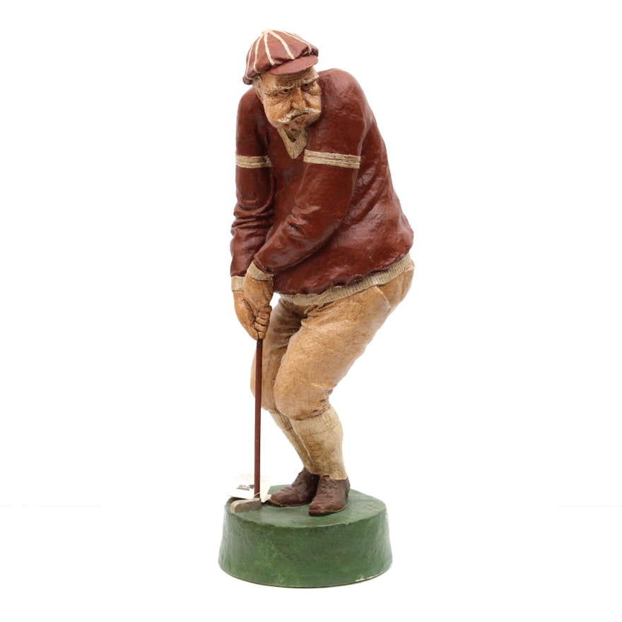 Golf Statue