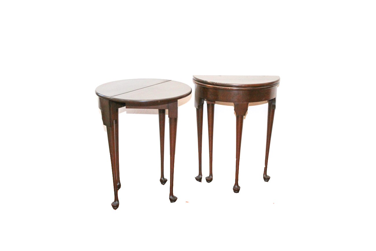 Matching Flip-Top Gate-Leg Tables