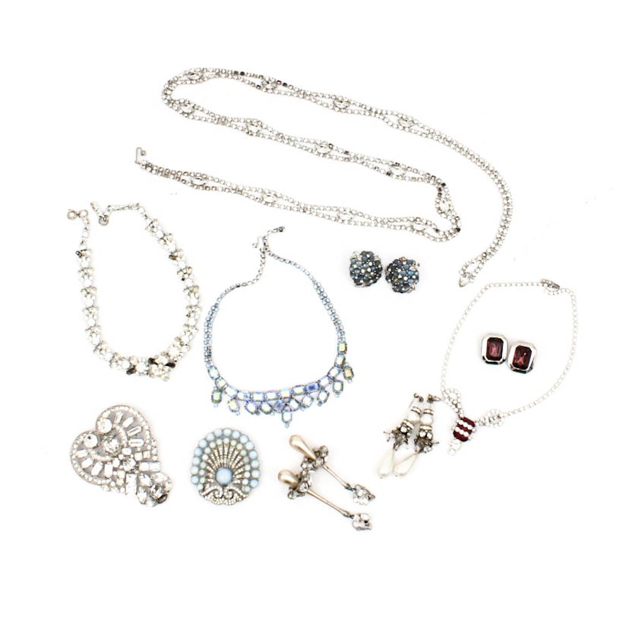 Costume Jewelry Collection Including Vintage Staret and Jomaz