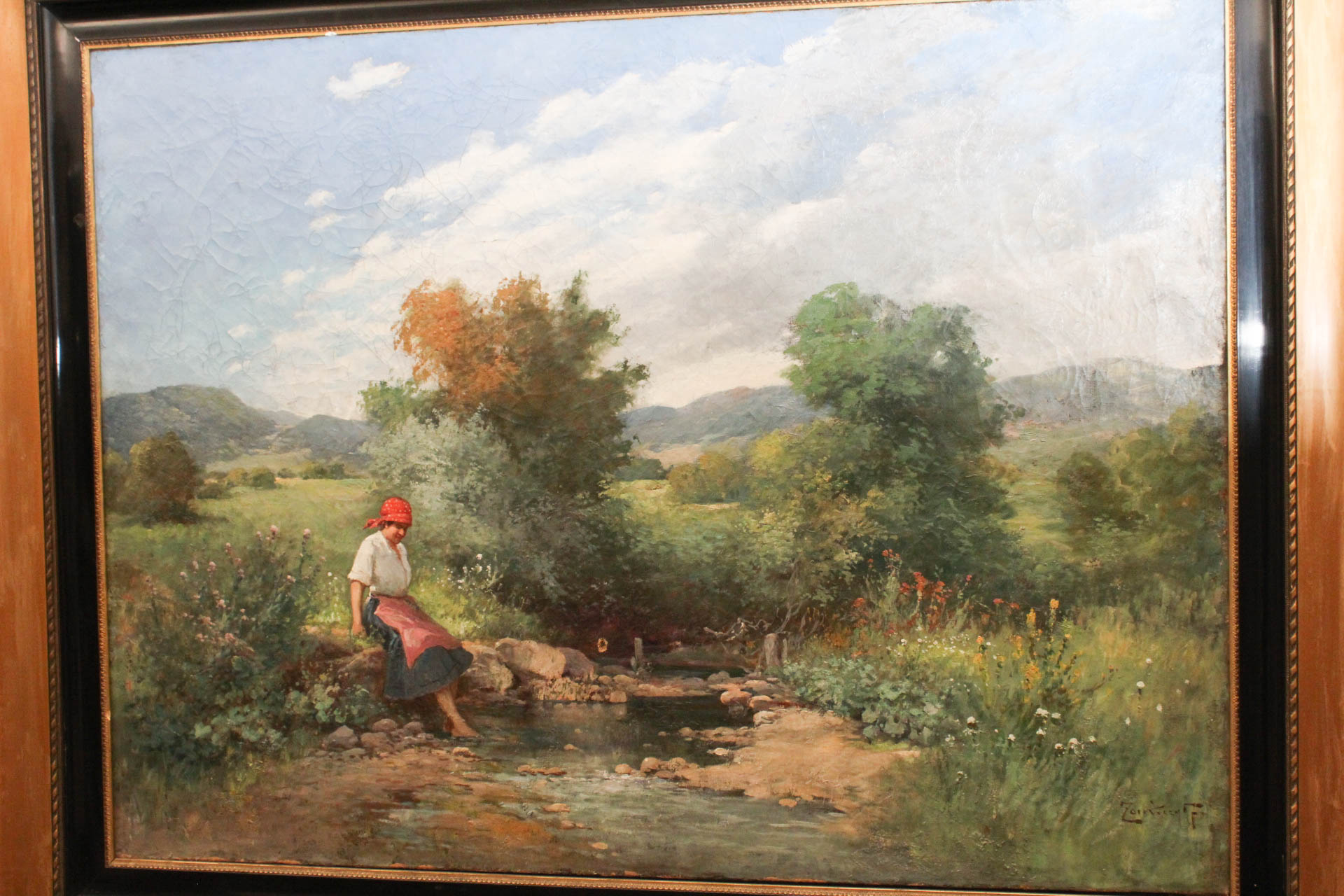 Gyula Zorkoczy Original Oil Painting On Canvas