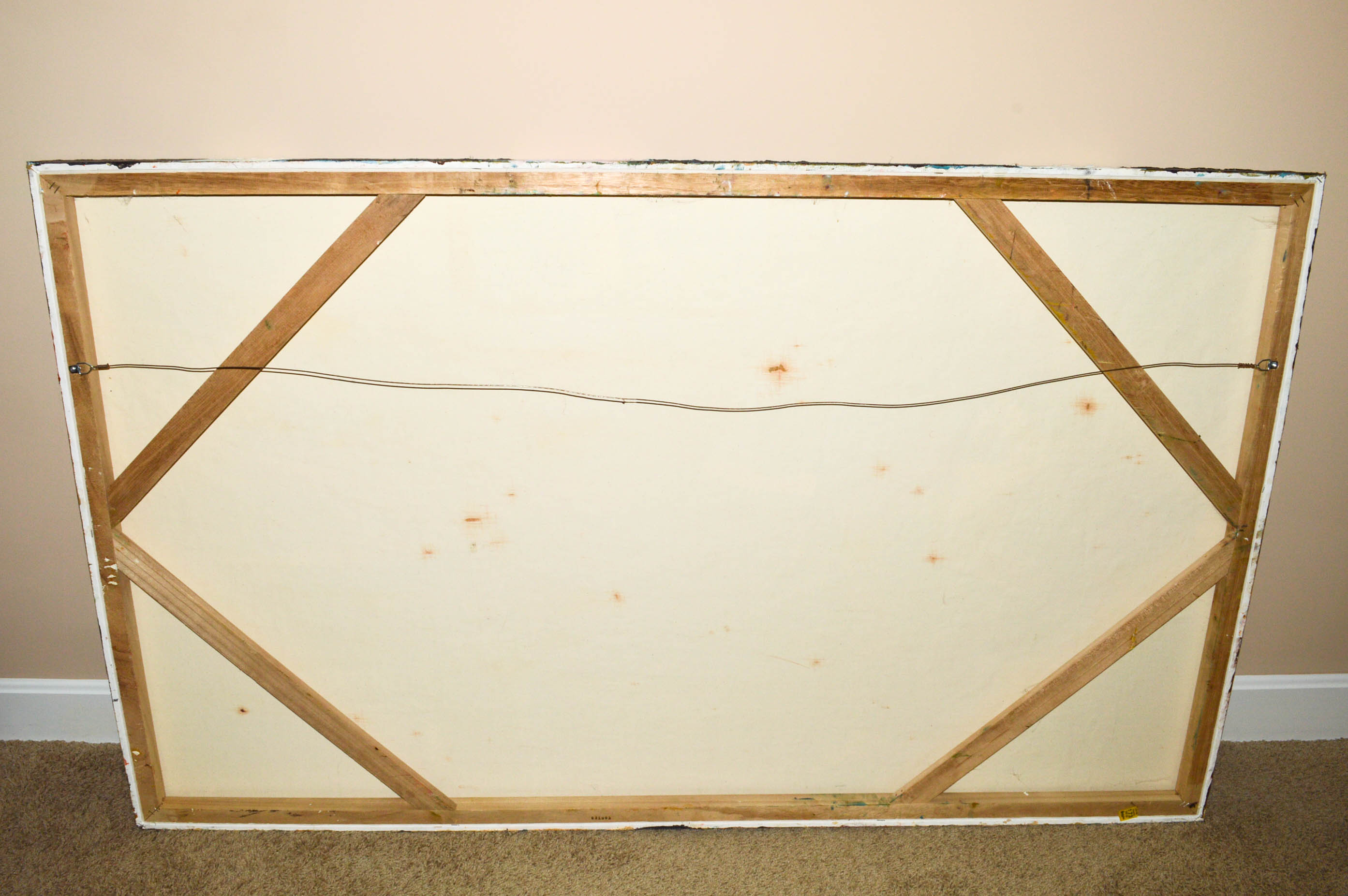 George H. Jones Original Oil on Canvas Painting