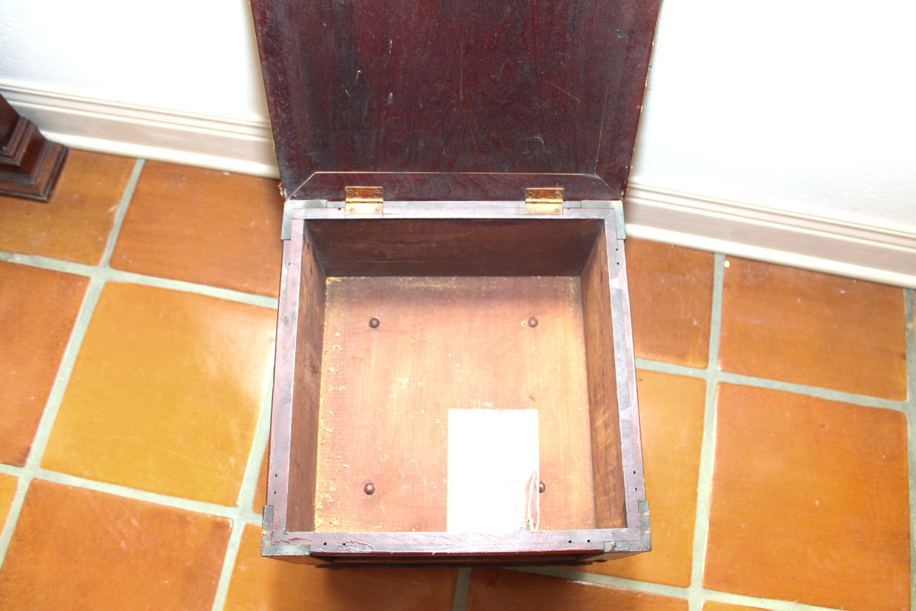 Eastlake Period Sewing Box Footstool