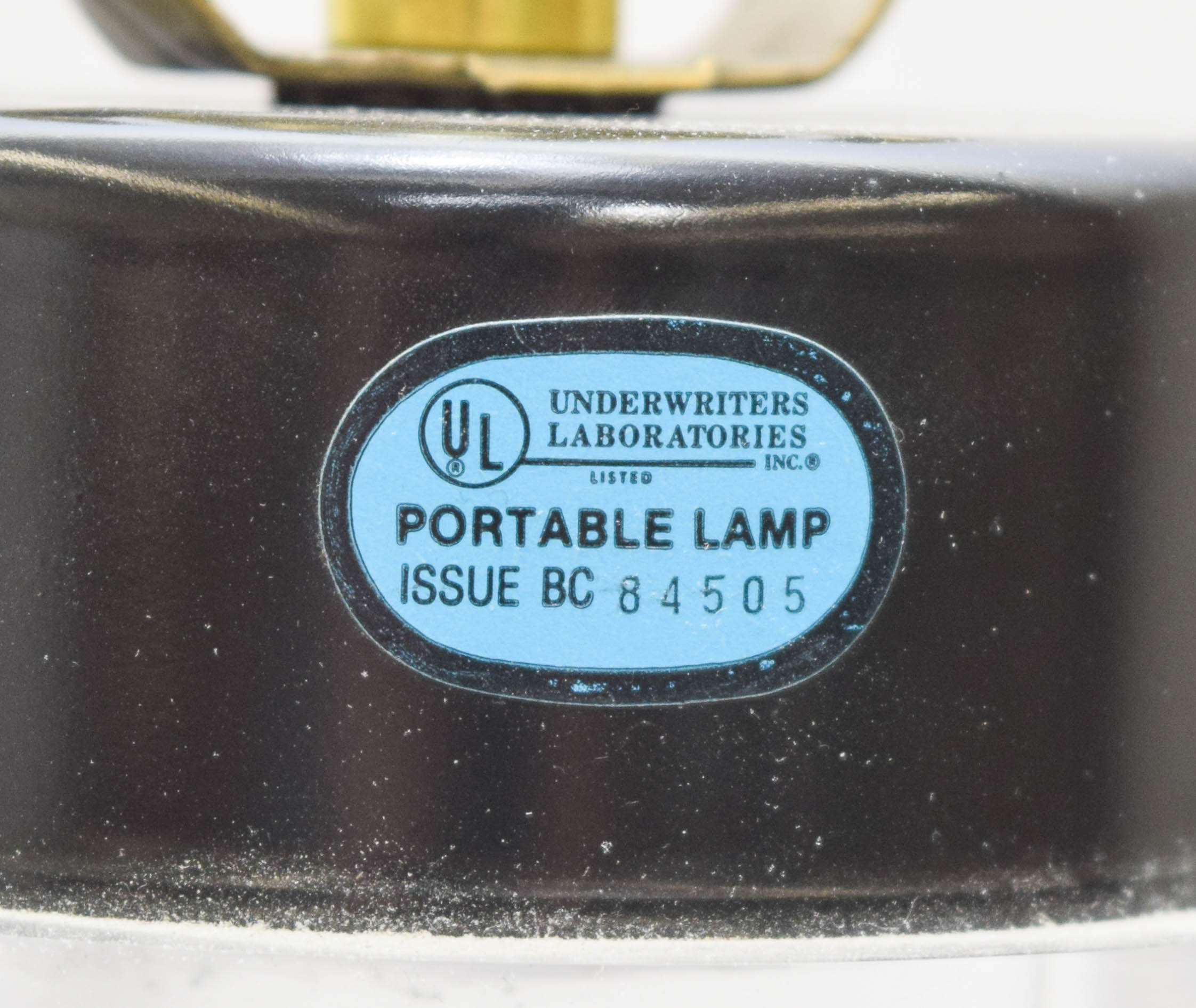 Pair of Modern Black Lucite Table Lamps by Davior Industries