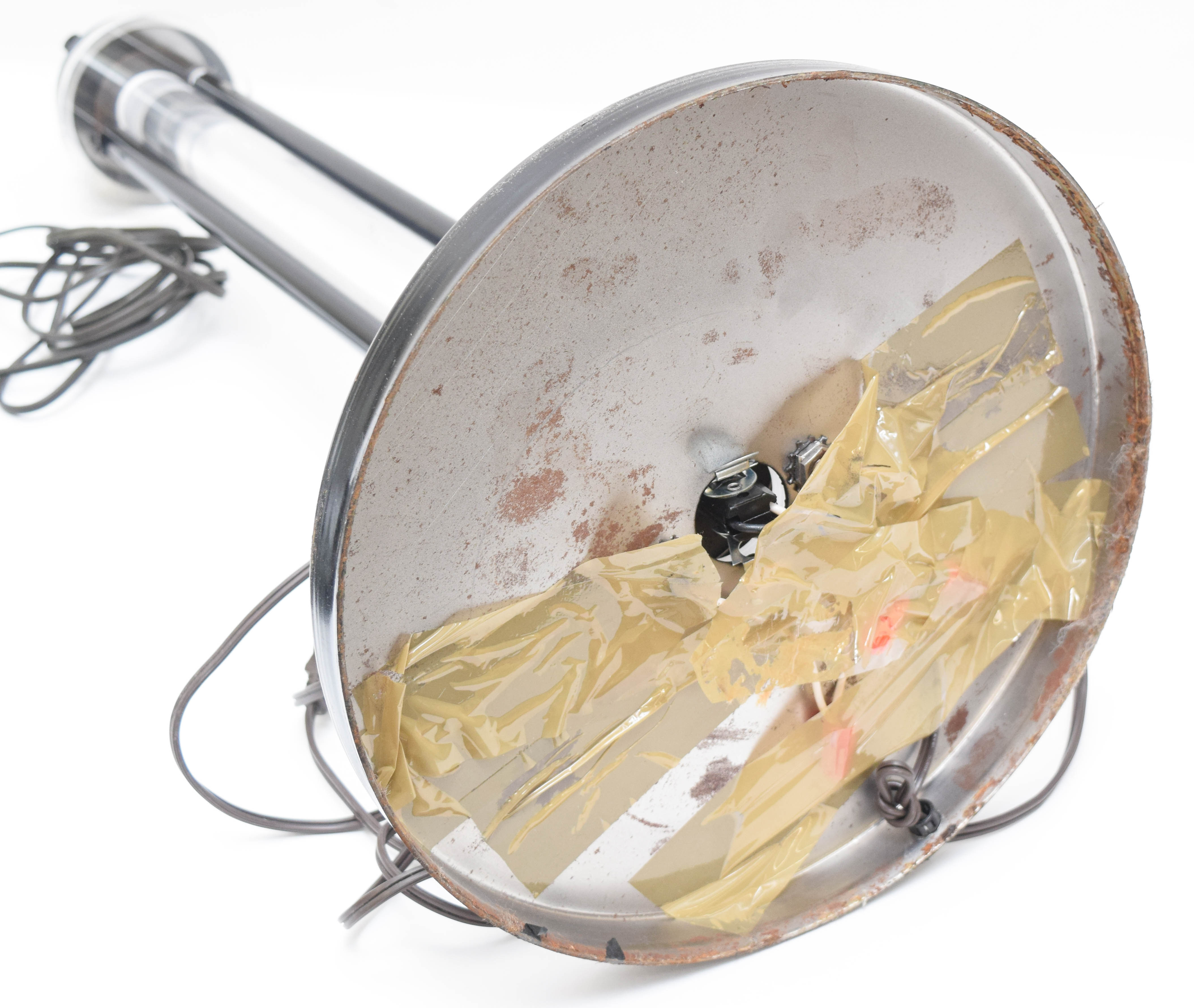 Pair of Modern Black Lucite Table Lamps by Davior Industries