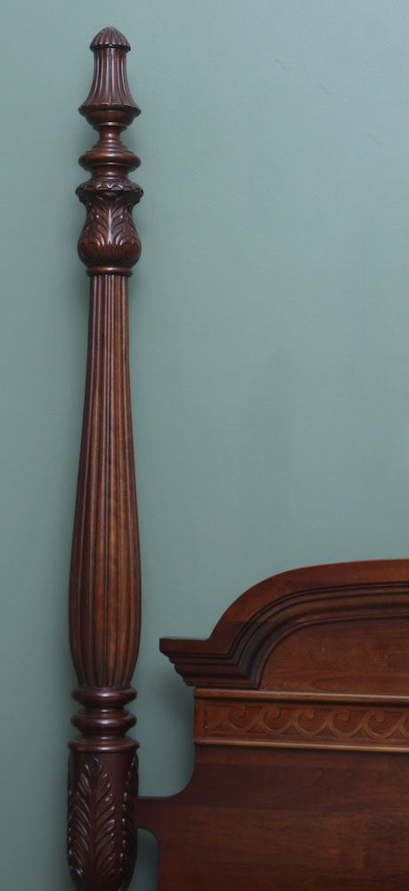 Vintage Cherry Four Poster Bed Frame