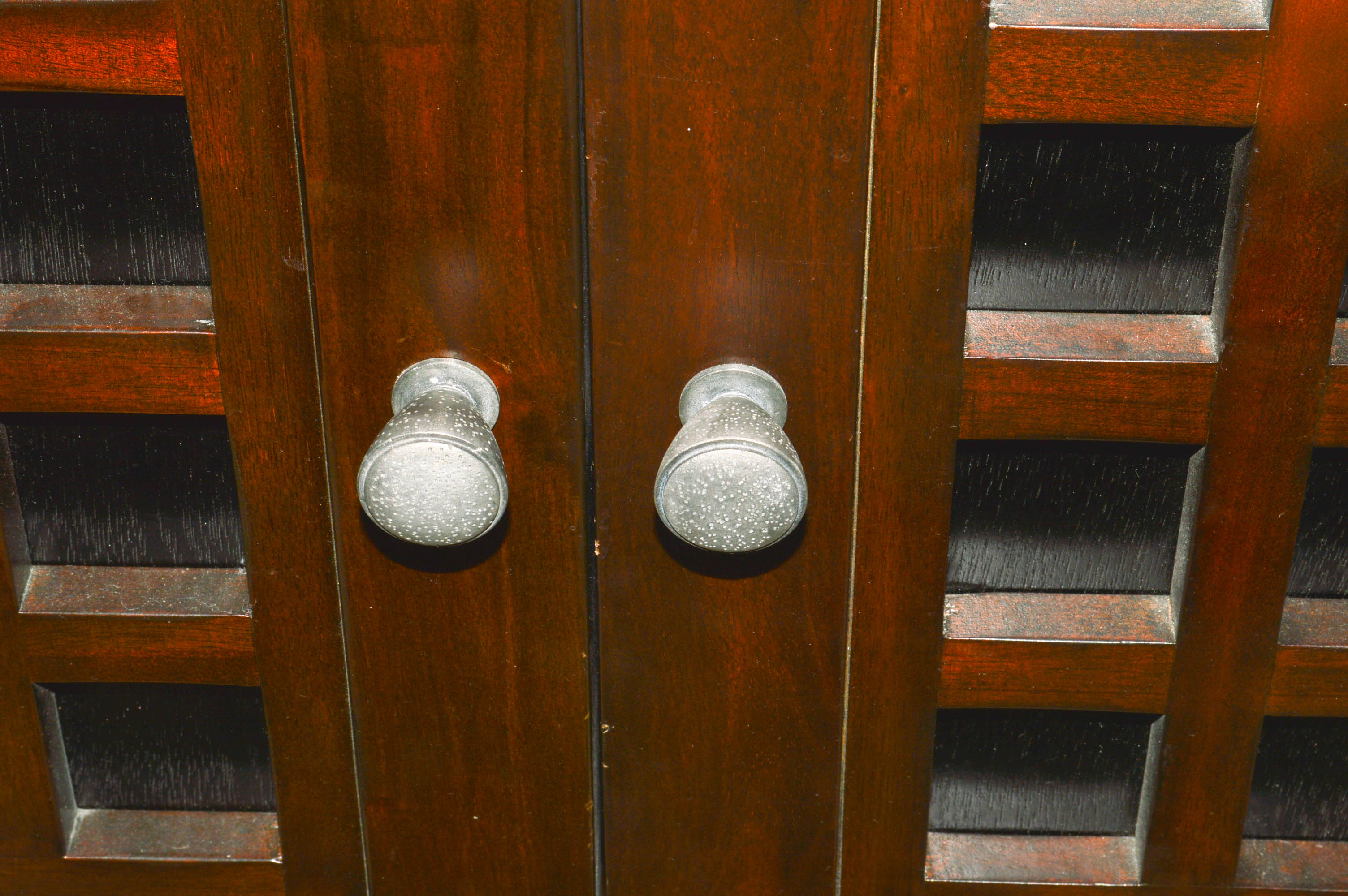 Sony SXRD 60-Inch Projection Television, Audio Components and Arhaus Media Stand