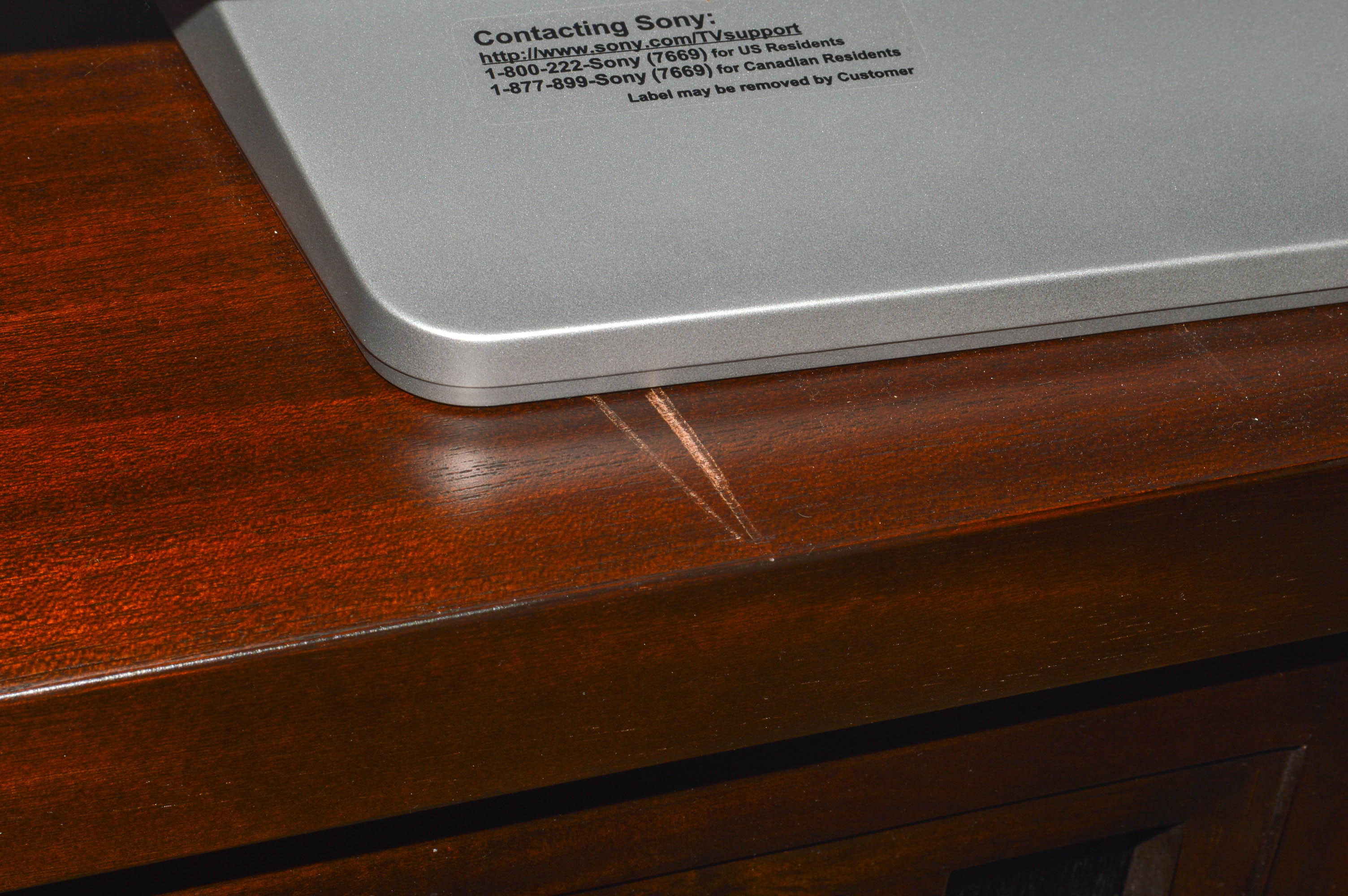 Sony SXRD 60-Inch Projection Television, Audio Components and Arhaus Media Stand