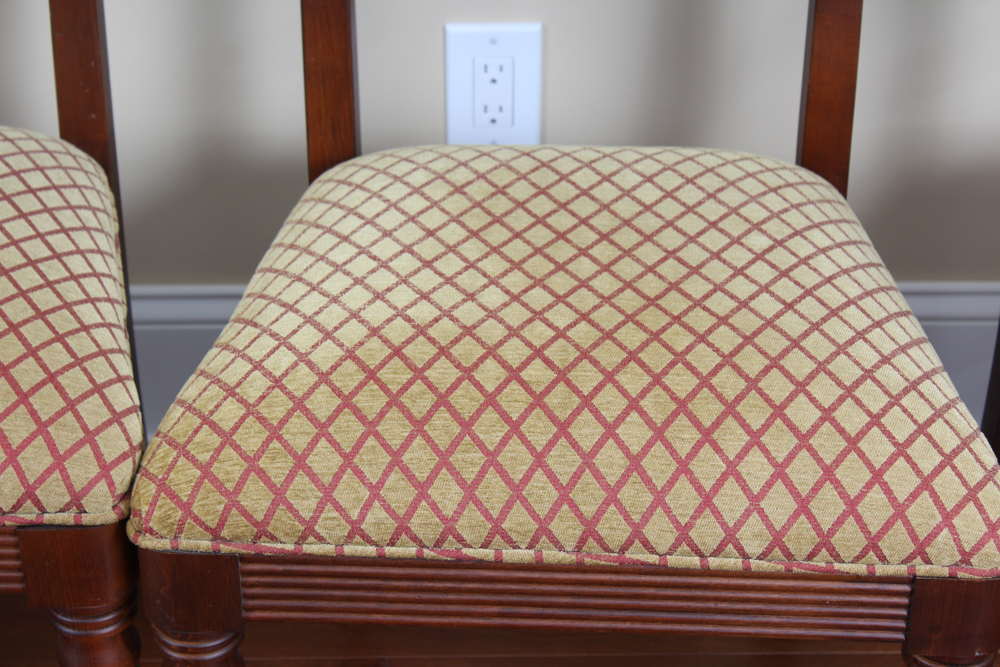 Mahogany Dining Chairs by Ethan Allen