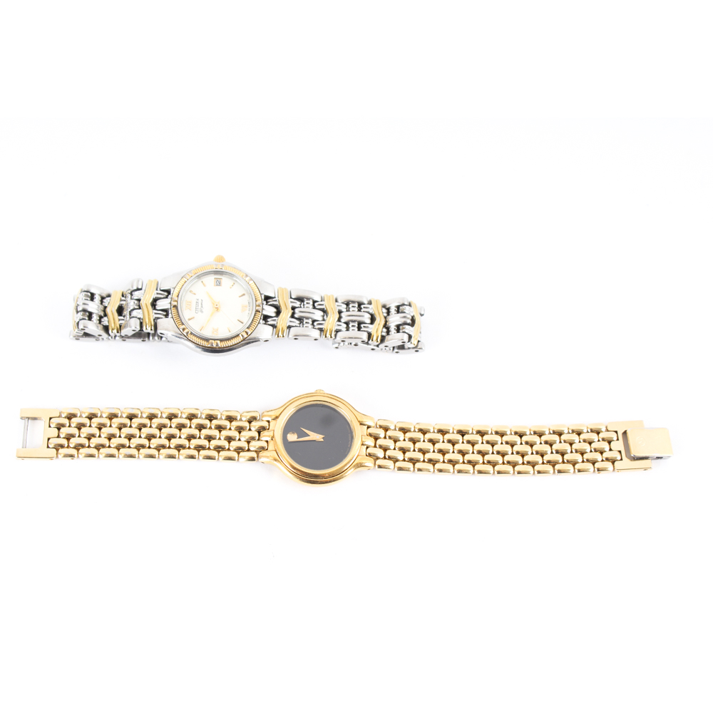 Citizen "Elegance" and Movado Watches