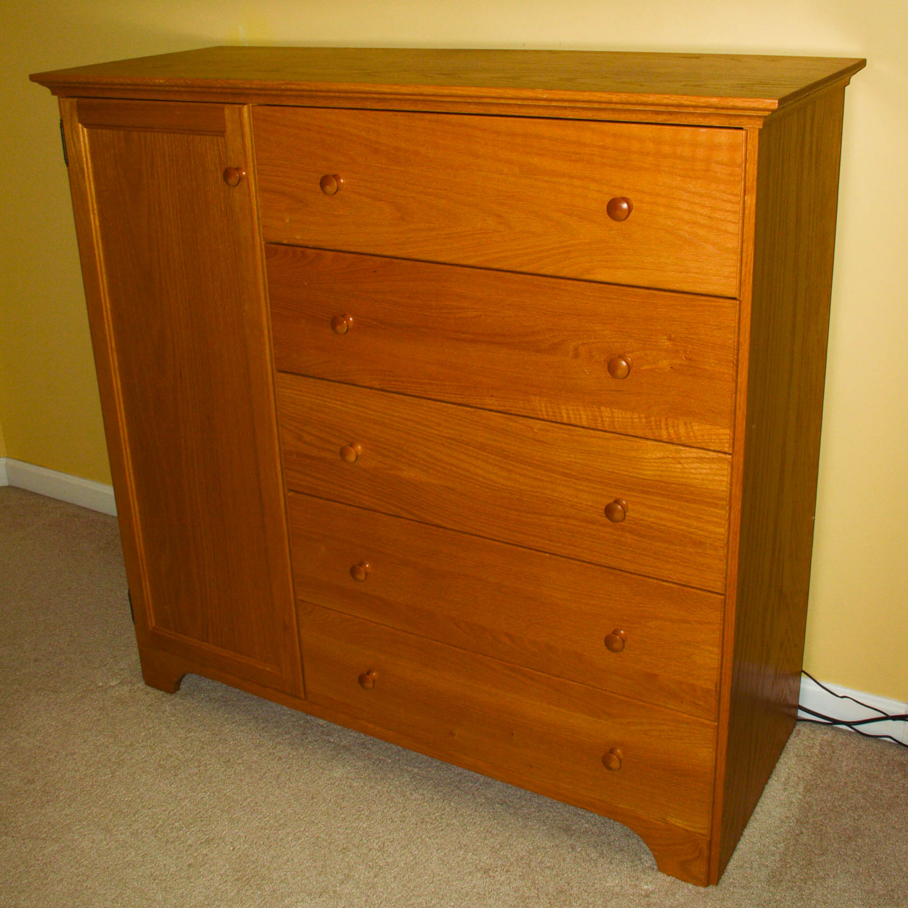 Arhaus Furniture Oak Chest of Drawers