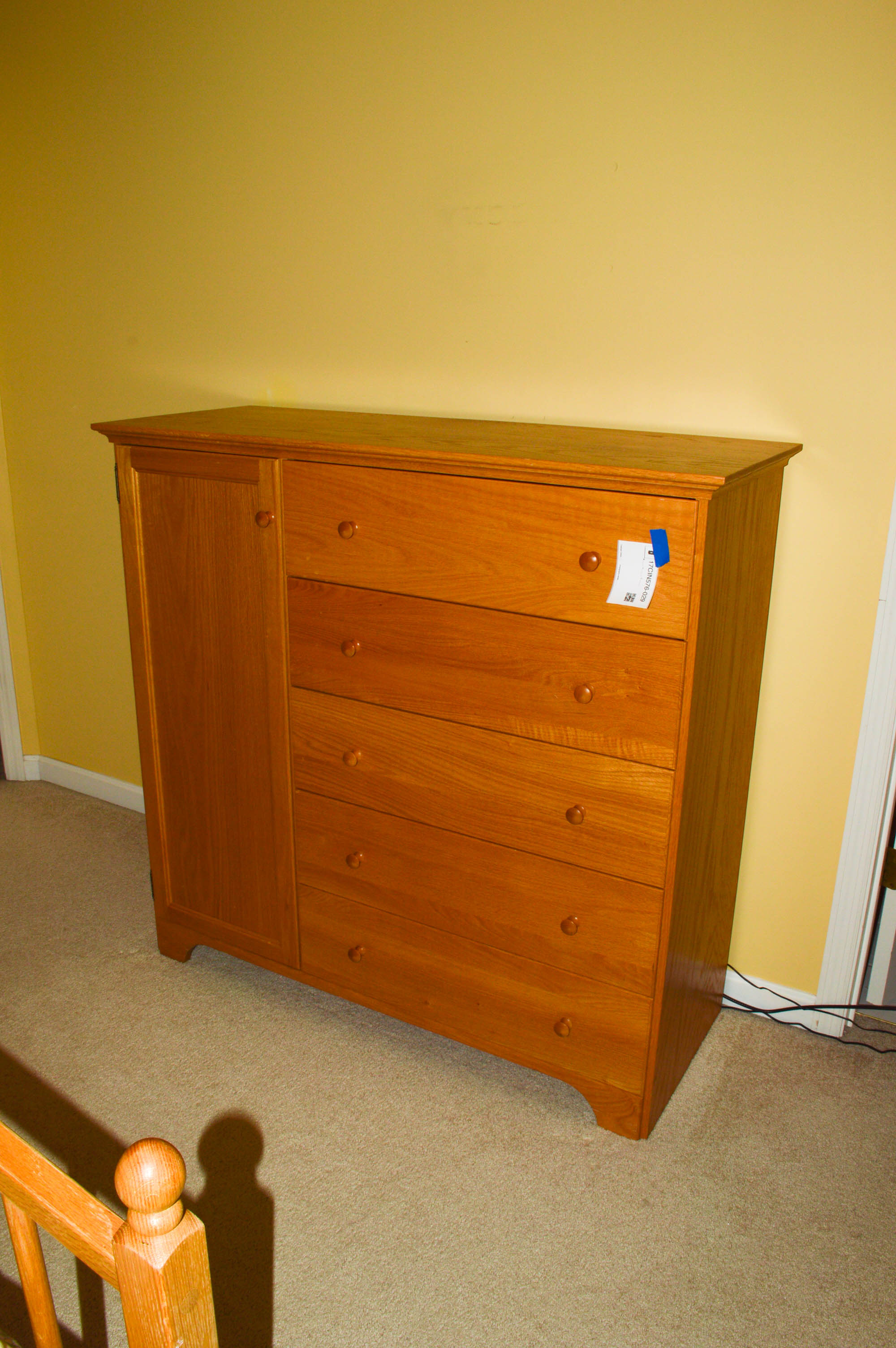 Arhaus Furniture Oak Chest of Drawers