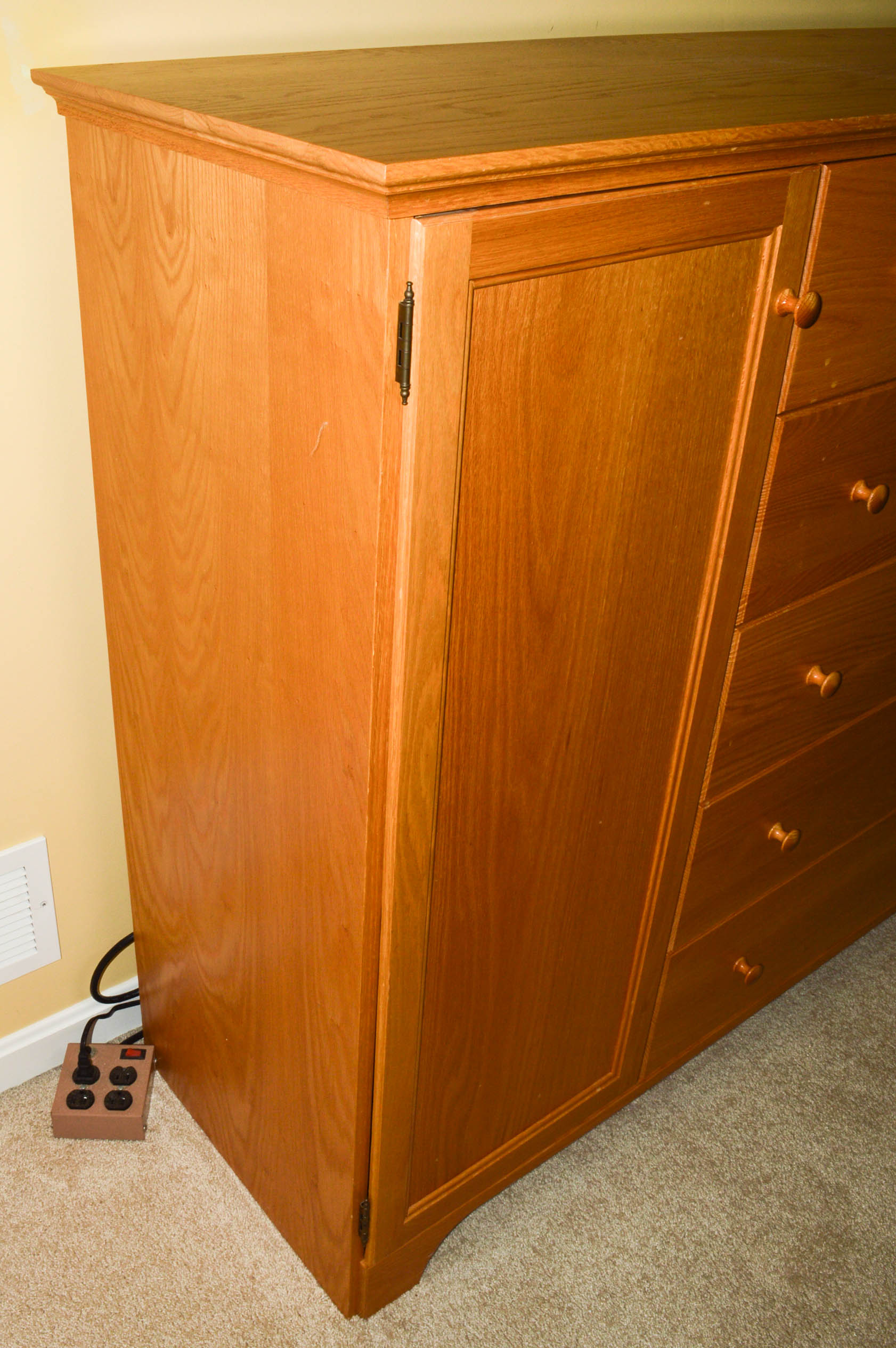 Arhaus Furniture Oak Chest of Drawers