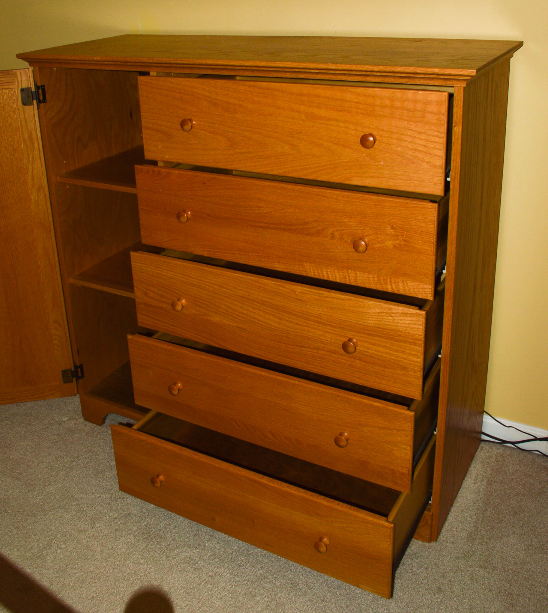 Arhaus Furniture Oak Chest of Drawers