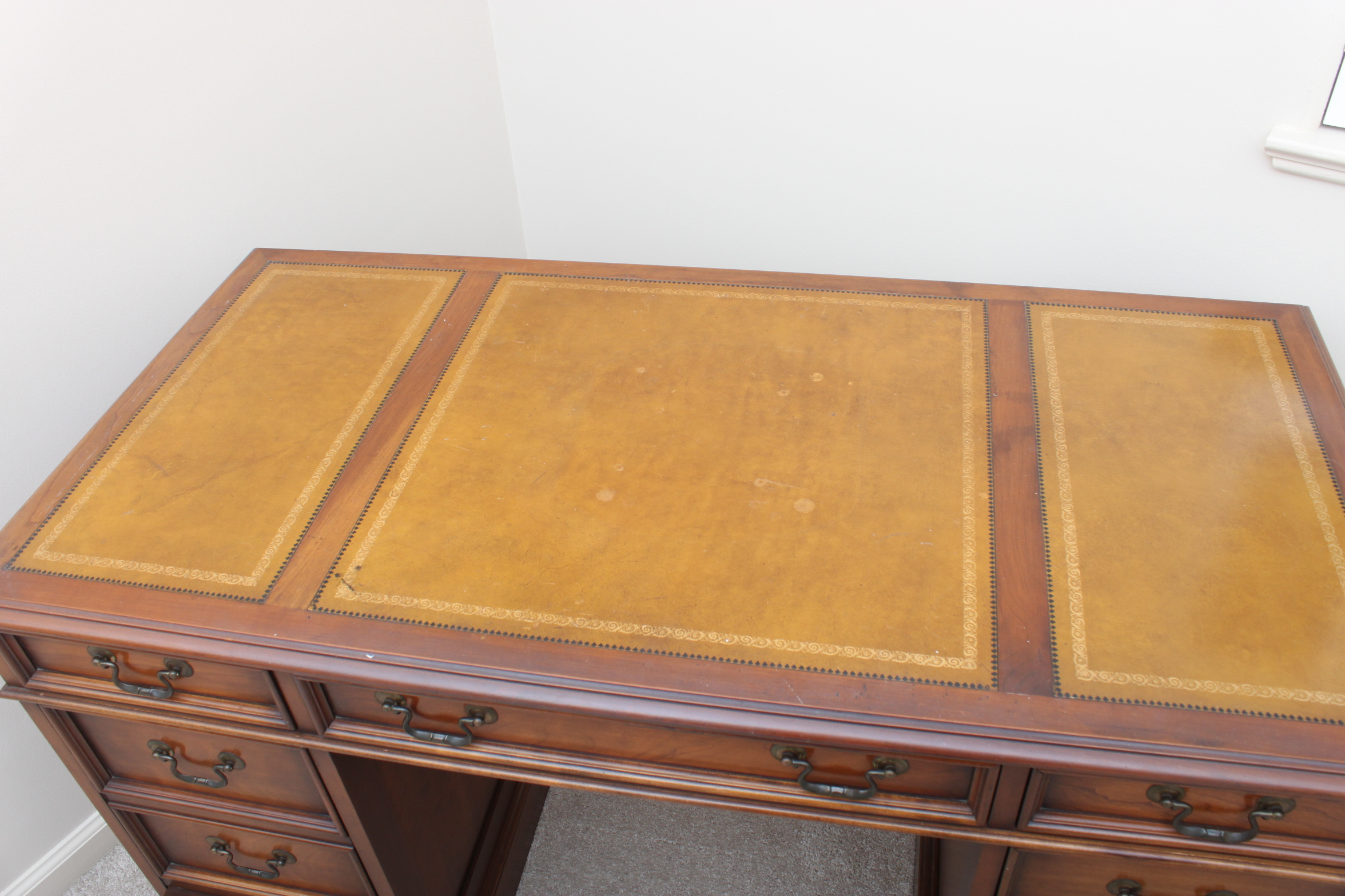 Double Pedestal Desk by Sligh-Lowry