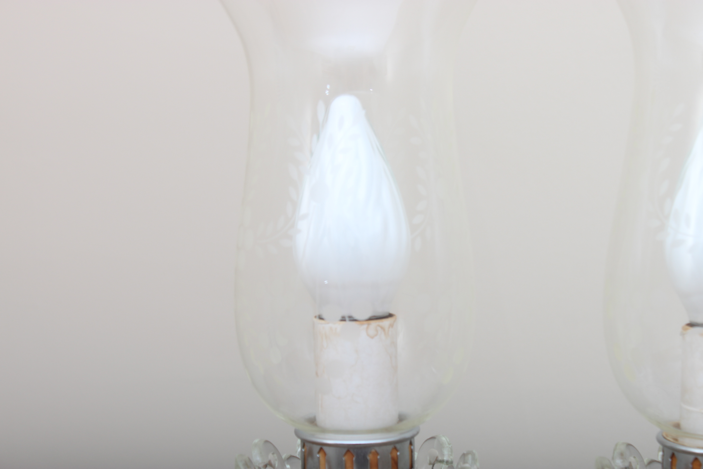 Vintage Boudoir Accent Lamps