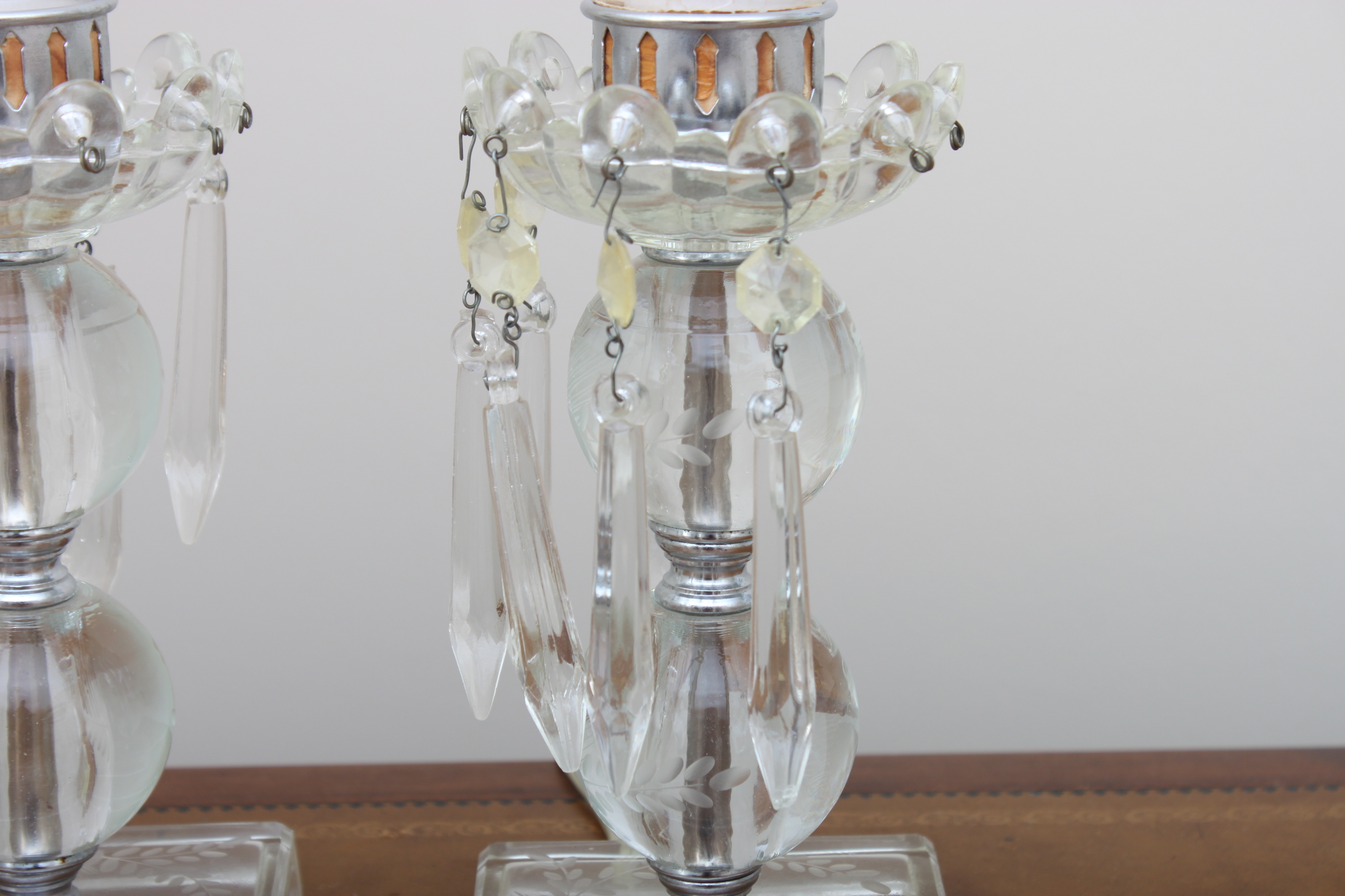 Vintage Boudoir Accent Lamps