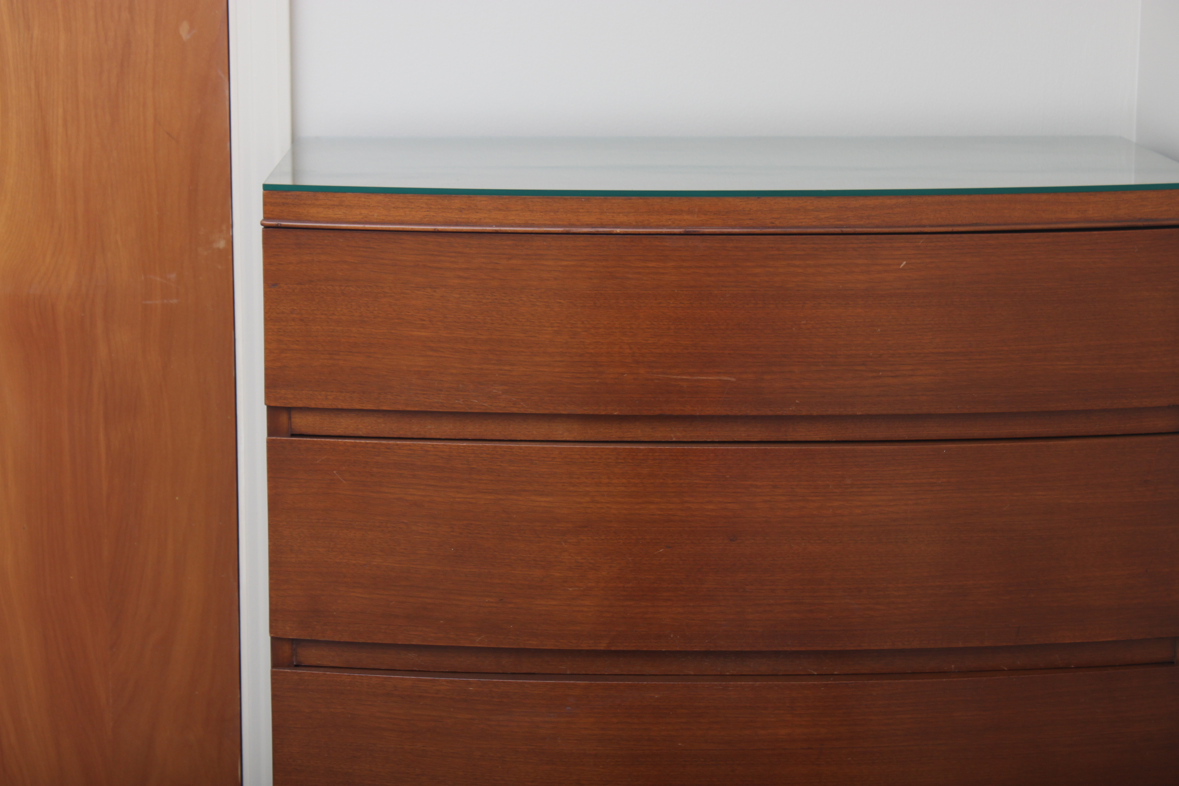 Vintage Bow Front Chest of Drawers