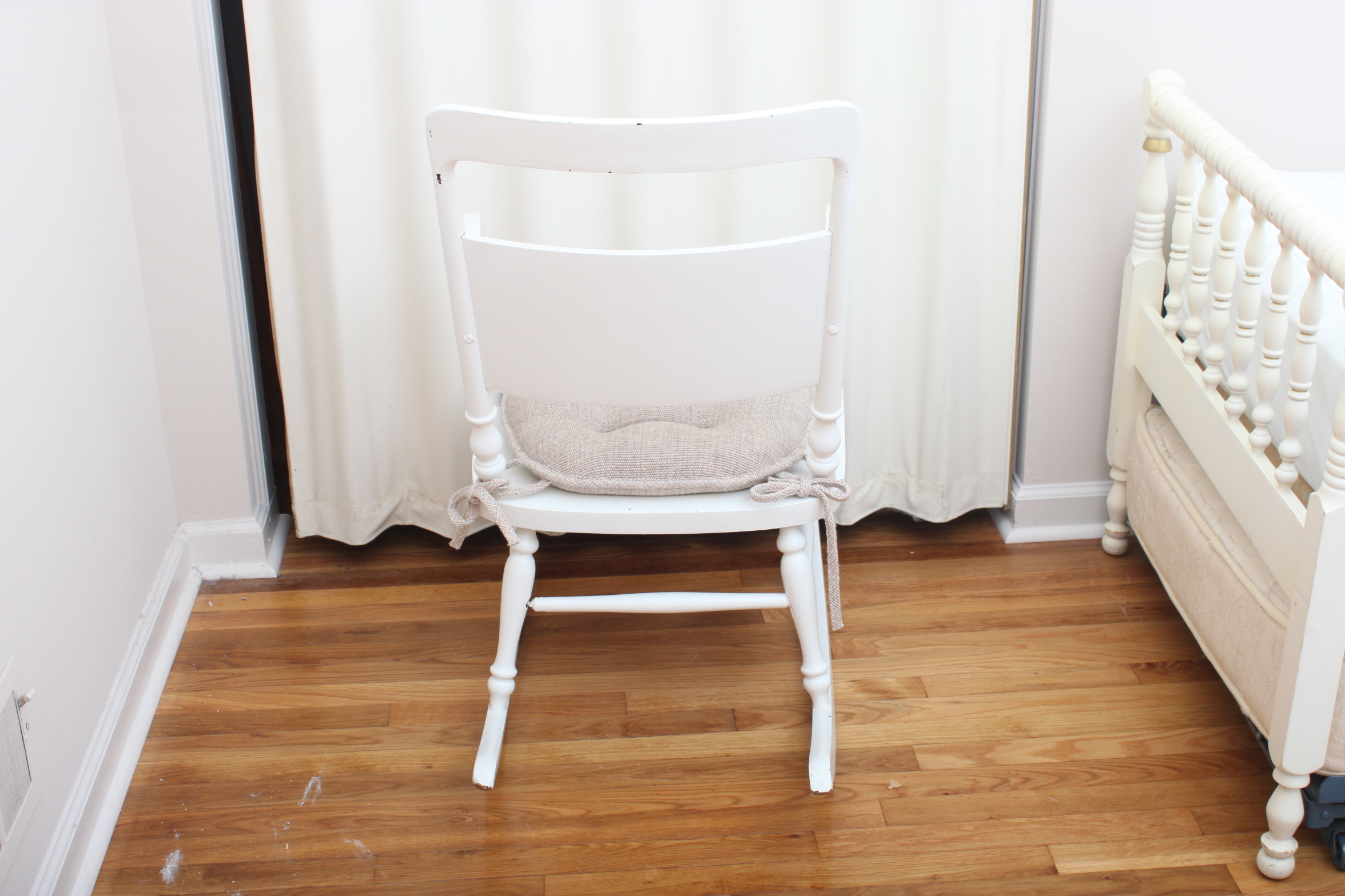 Vintage Jenny Lind Style Daybed With Trundle and Rocking Chair