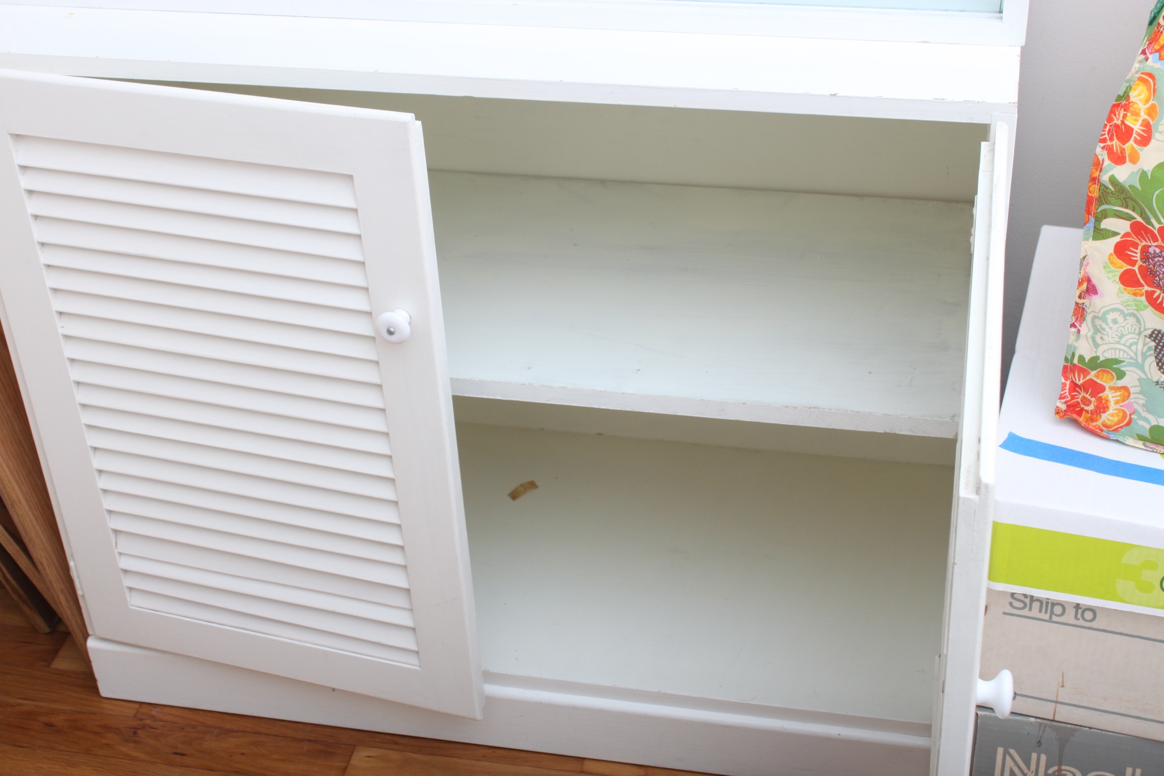 White Storage Cabinet