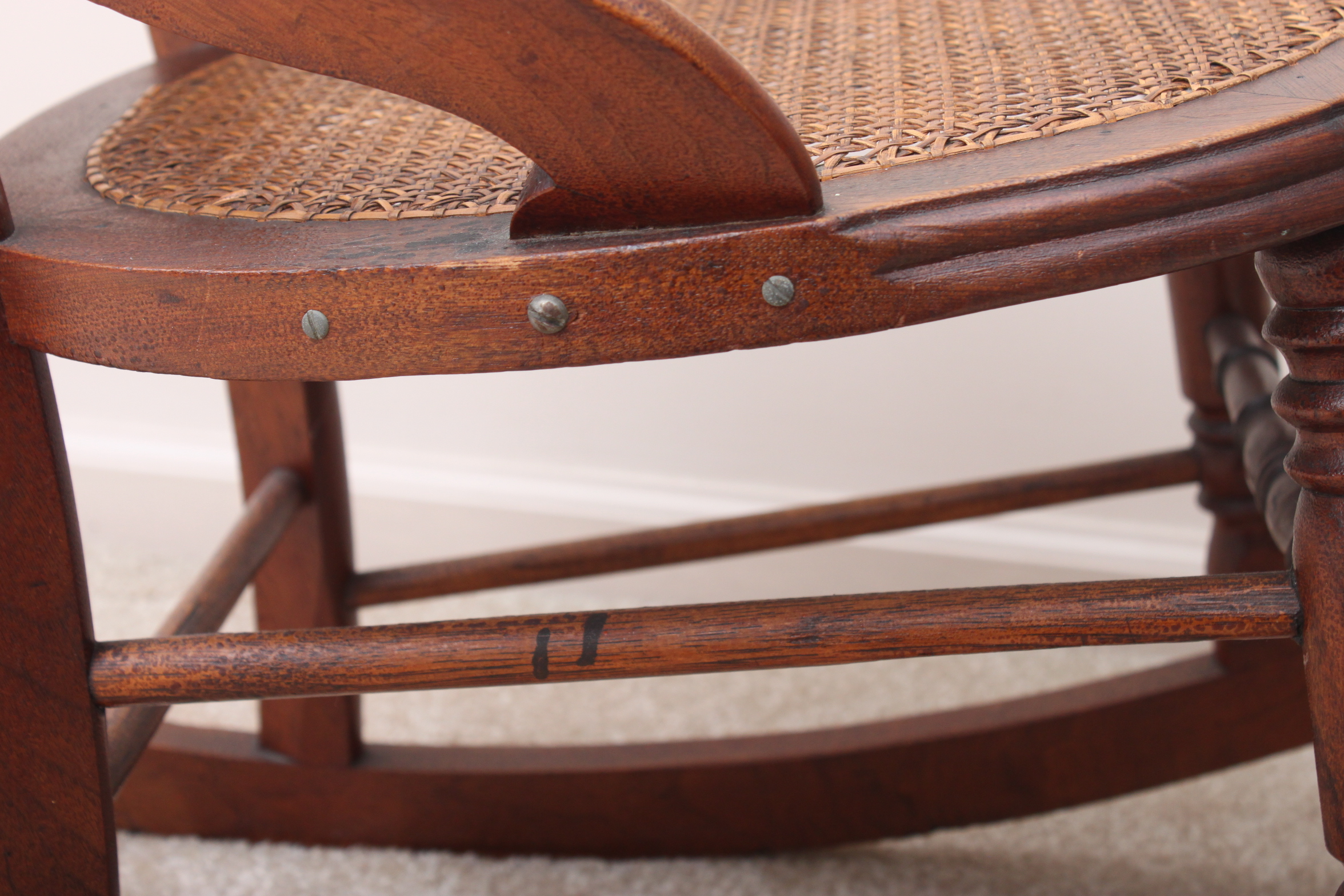 Vintage Caned Rocking Chairs