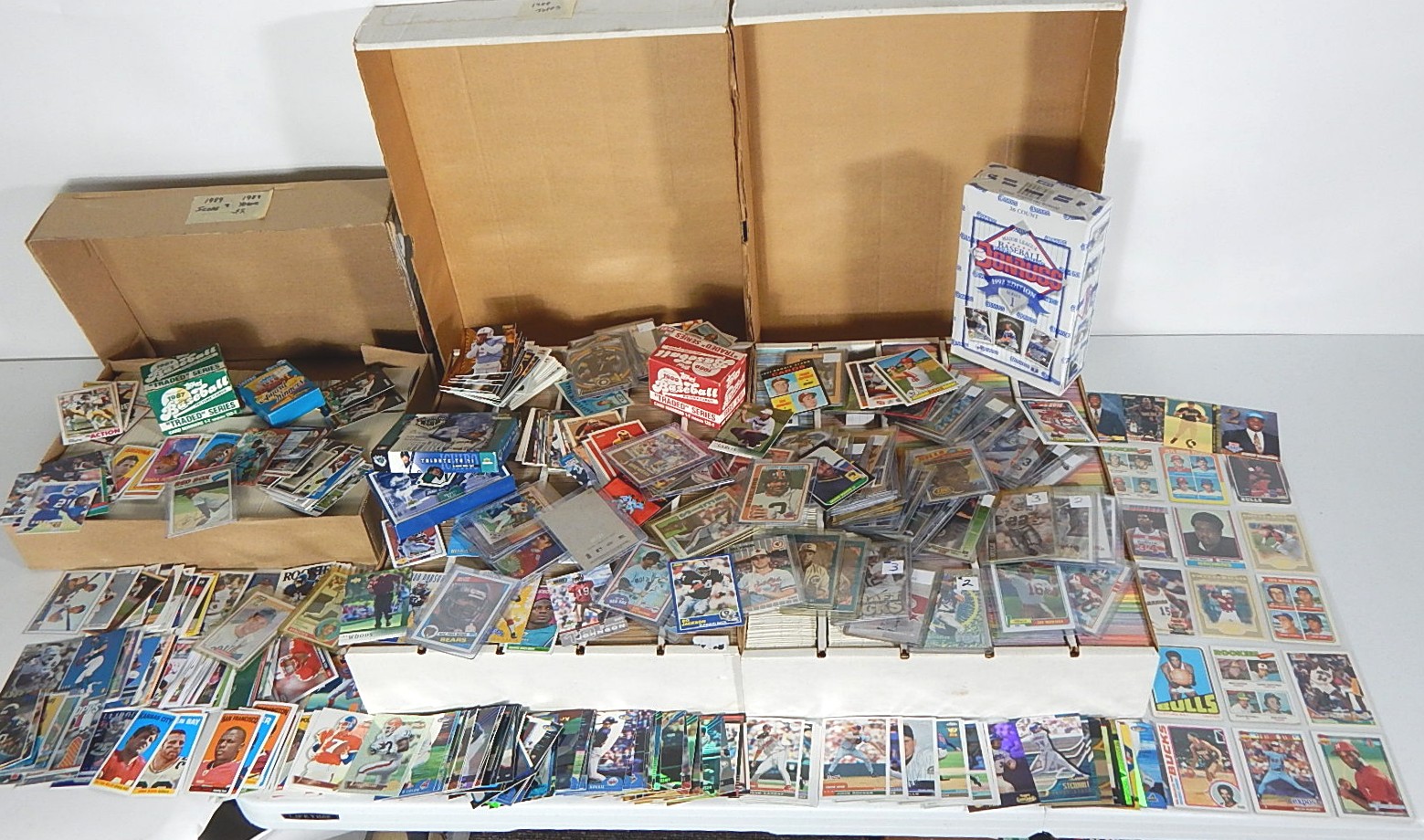 Large Sports Card Collection